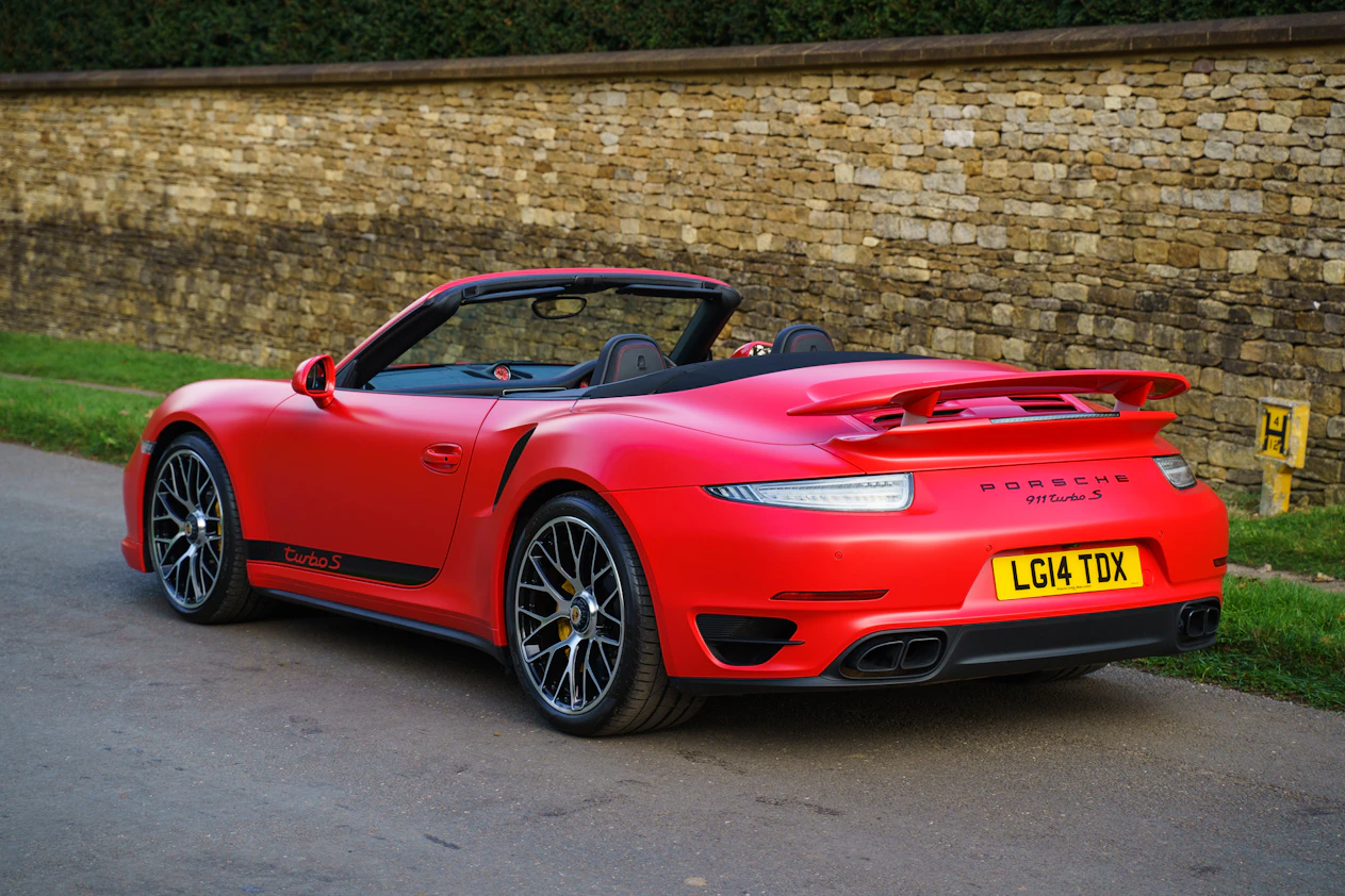 14 Porsche 911 991 Turbo S Cabriolet 1 852 Miles 14 Porsche 911 991 Turbo S Cabriolet 1 852 Miles