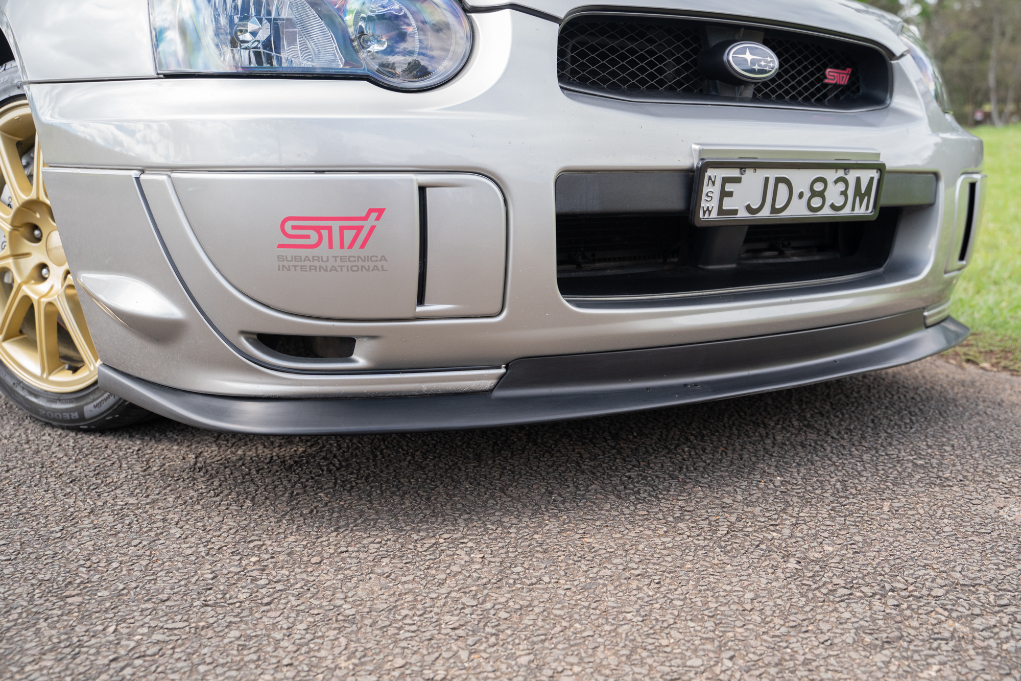 Rot Doppel Naht Für Subaru Impreza Wrx Sti 2001-2005 Schaltung