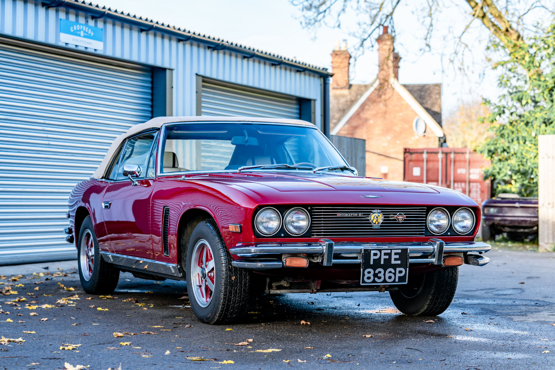 1976 JENSEN INTERCEPTOR III CONVERTIBLE