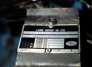 1989 LAND ROVER 90 3.5 V8 - FACTORY SOFT TOP