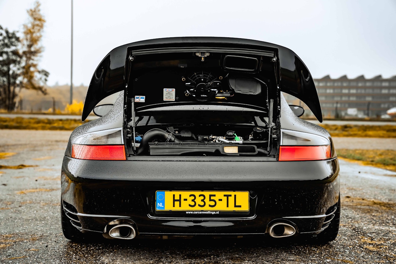 Indoor-Car-Cover für Porsche 996 ohne Aerokit