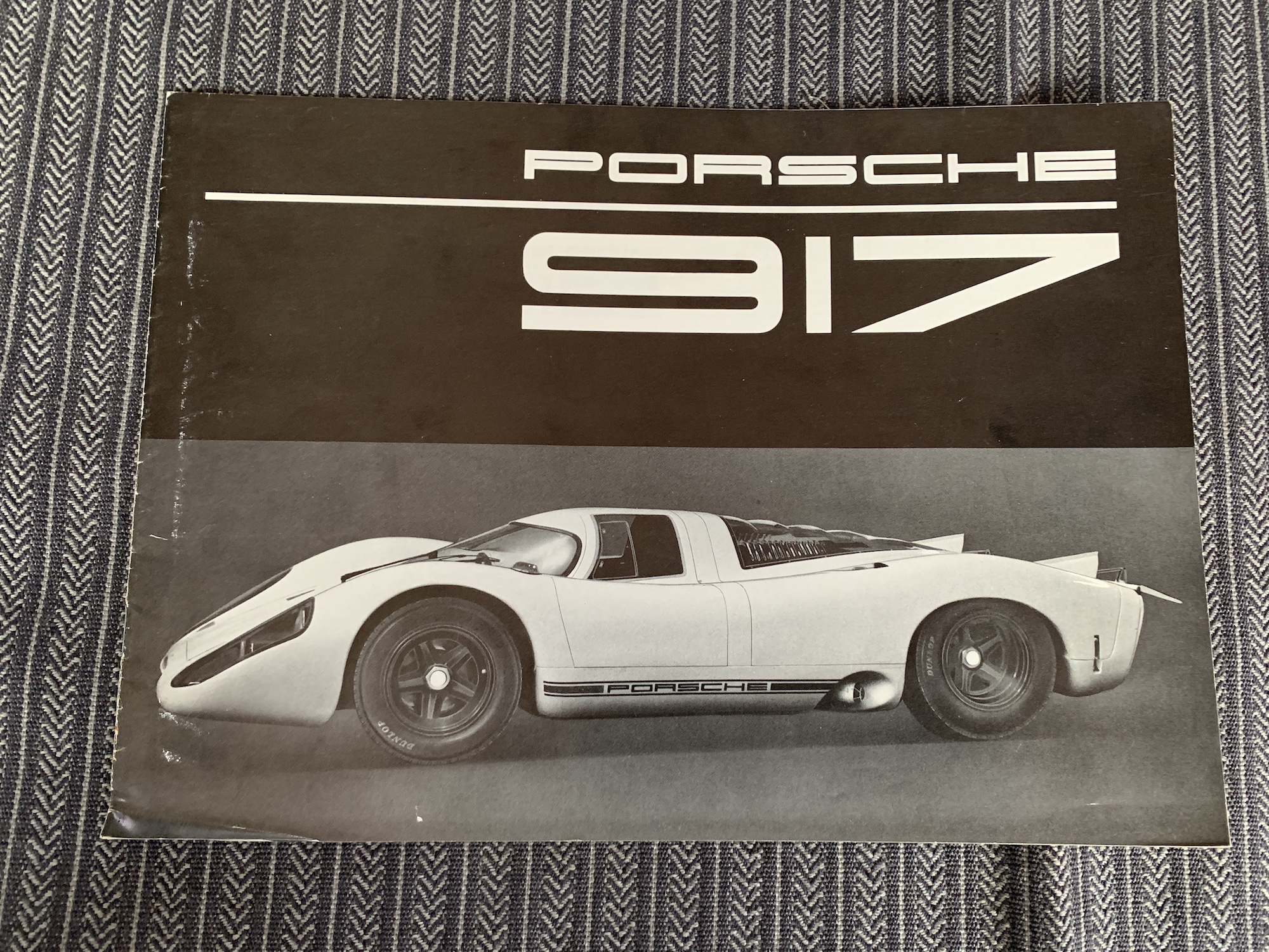 フロッシュページ PORSCHE 917 PRESS KIT AND TECHNICAL INFORMATION For Sale by