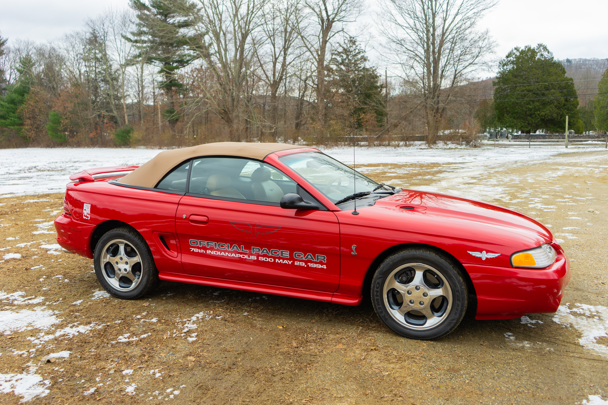1994 Ford Mustang Svt Cobra Convertible Indy 500 Pace Car 697 Miles
