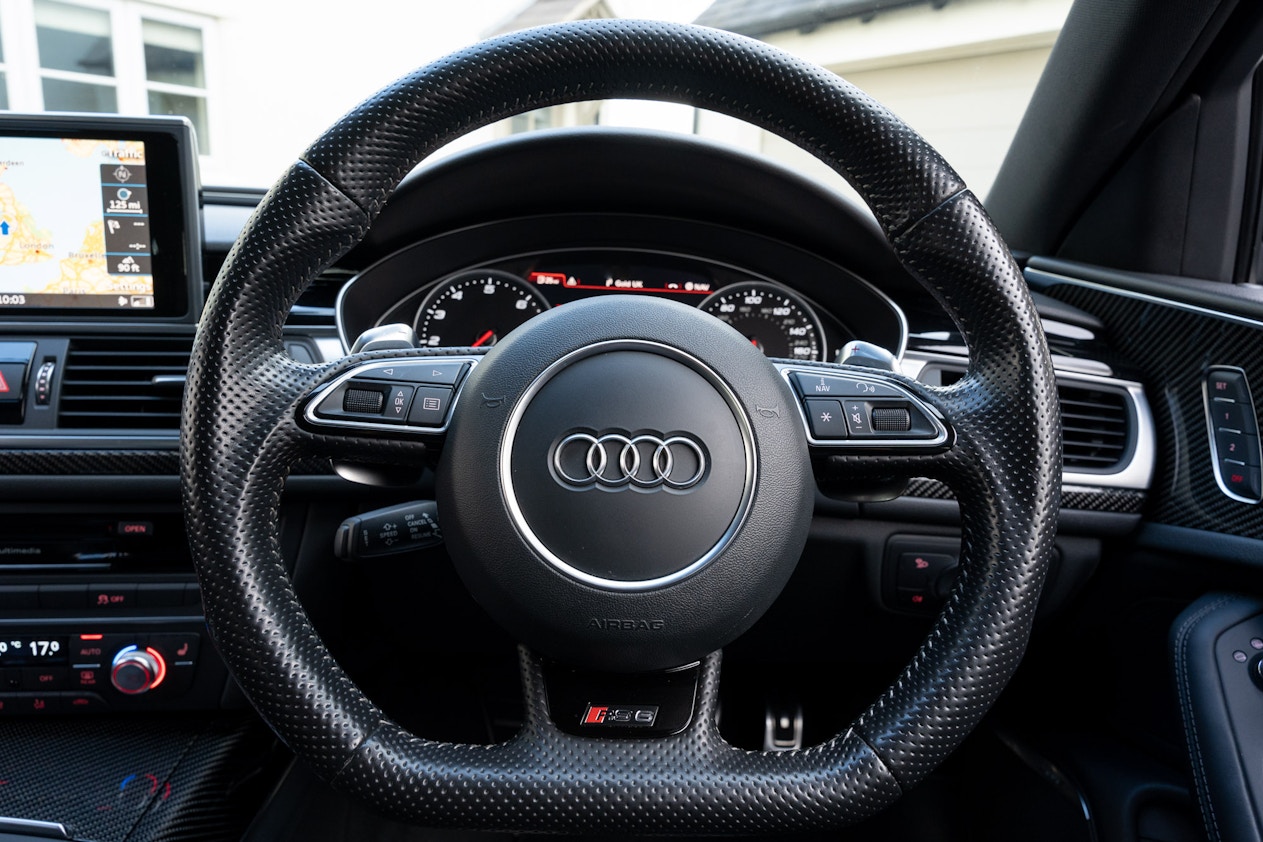 Porte-clé Audi Sport en fibre de carbone