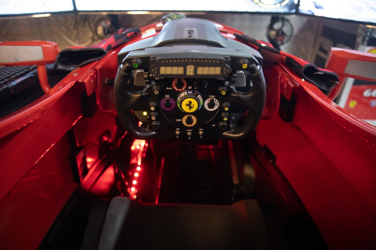Dickie Auto Cockpit Grand Prix | Ferrari Fahrsimulator | 90er