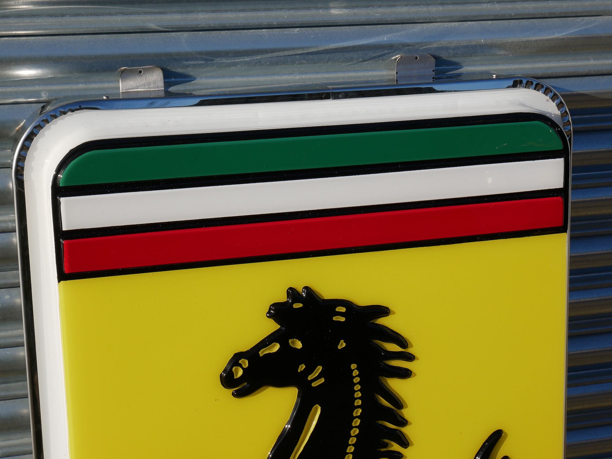 FERRARI ILLUMINATED DEALERSHIP SIGN