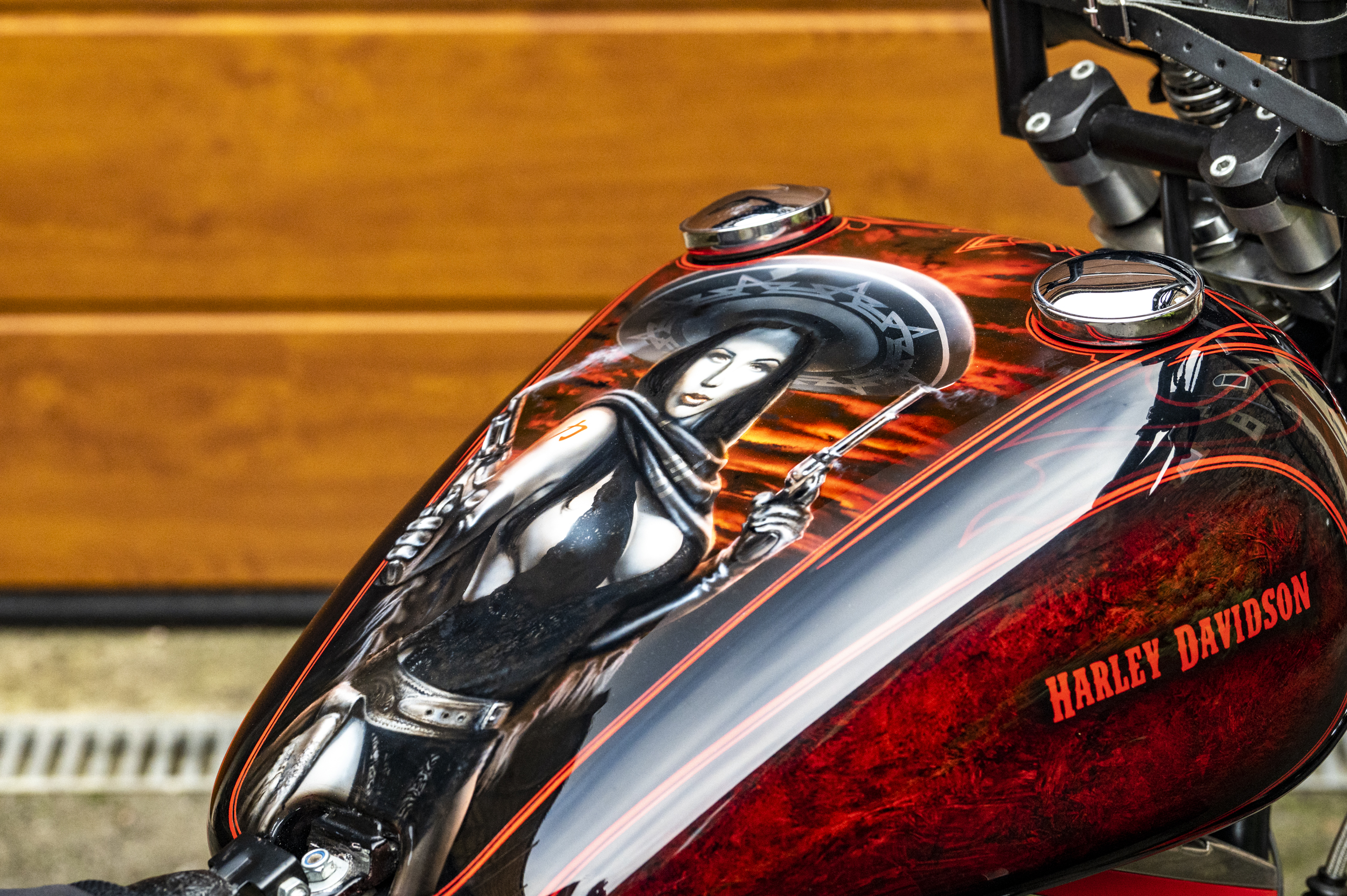 viking bolsas harley davidson