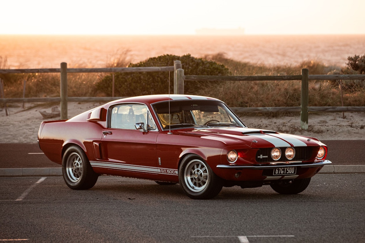 Ford Mustang Shelby GT500 del 2023 bianca