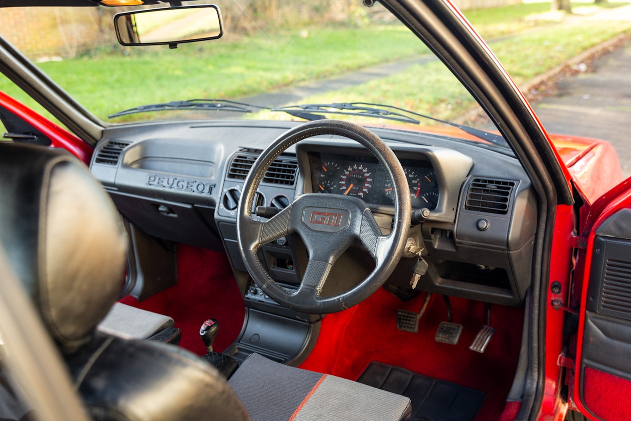 1988 PEUGEOT 205 GTI 1.9 for sale by auction in London, United Kingdom