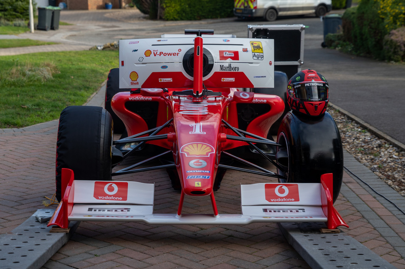 FERRARI F1 REPLICA RACING SIMULATOR AND TRAILER