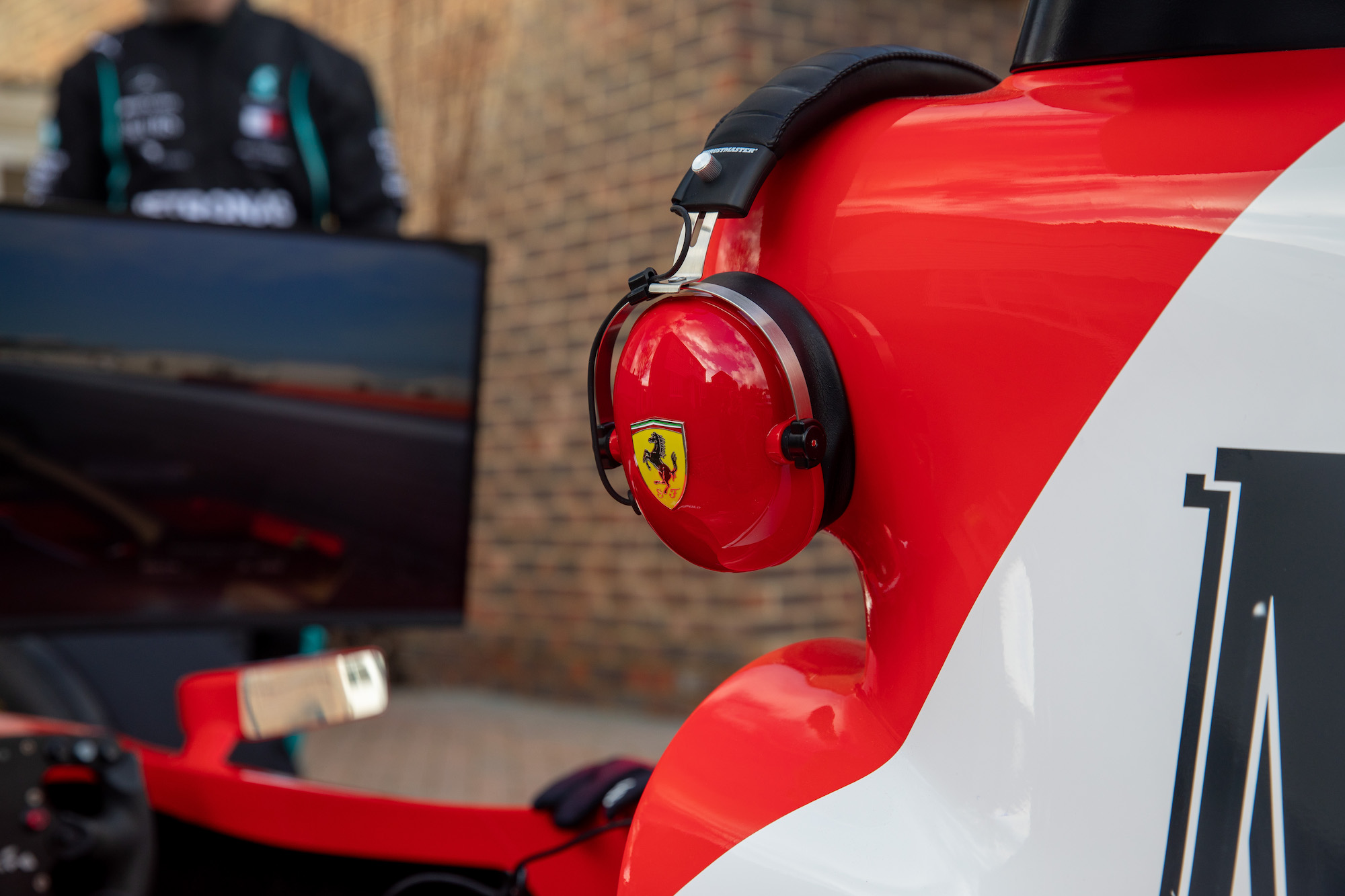 FERRARI F1 REPLICA RACING SIMULATOR AND TRAILER