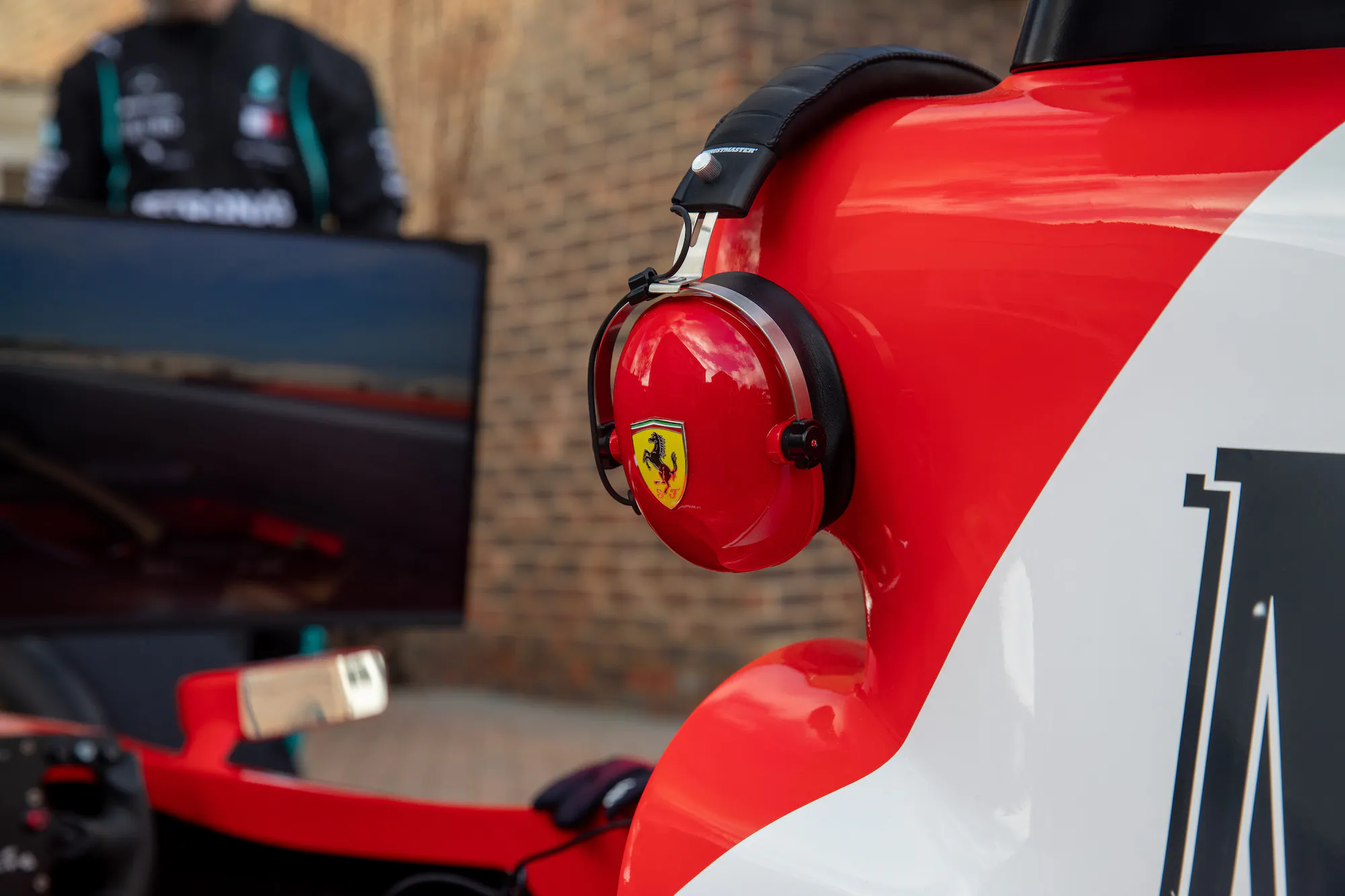FERRARI F1 REPLICA RACING SIMULATOR AND TRAILER
