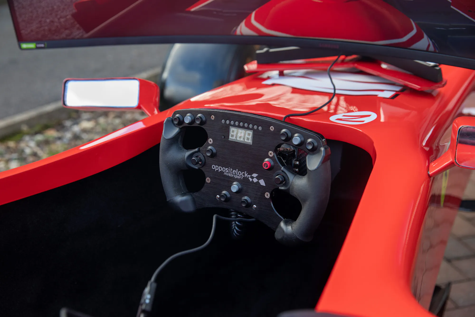 FERRARI F1 REPLICA RACING SIMULATOR AND TRAILER