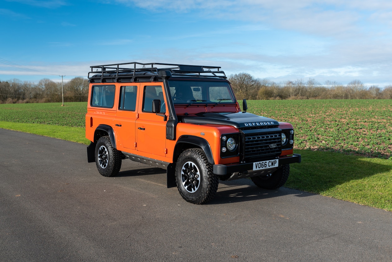 2016 LAND ROVER DEFENDER 110 ADVENTURE (FINAL CAR PRODUCED) - 52 MILES for  sale by auction in Warwickshire, United Kingdom