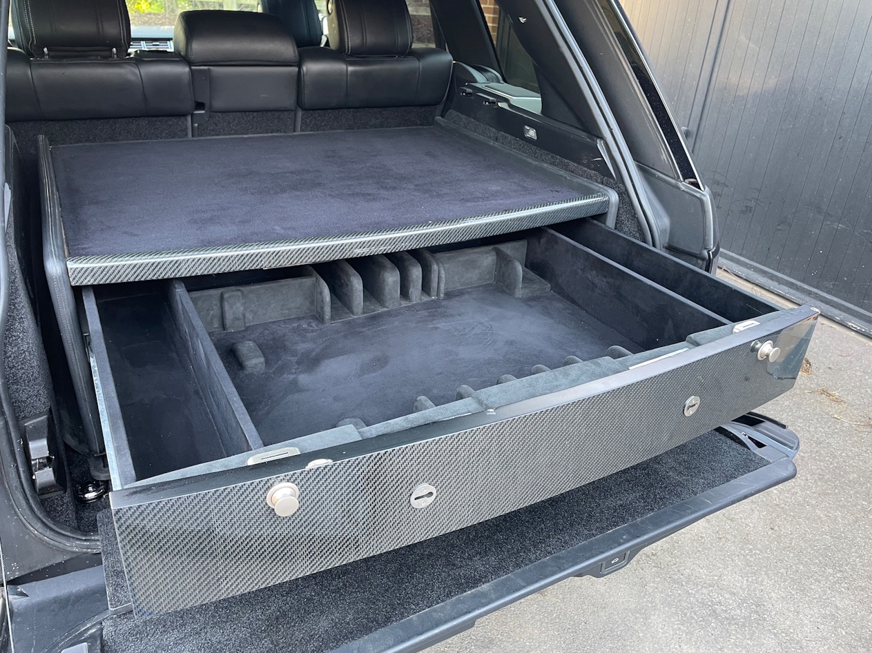Custom Car Seat Aufbewahrungsbox, Holz-leder-auto-organizer
