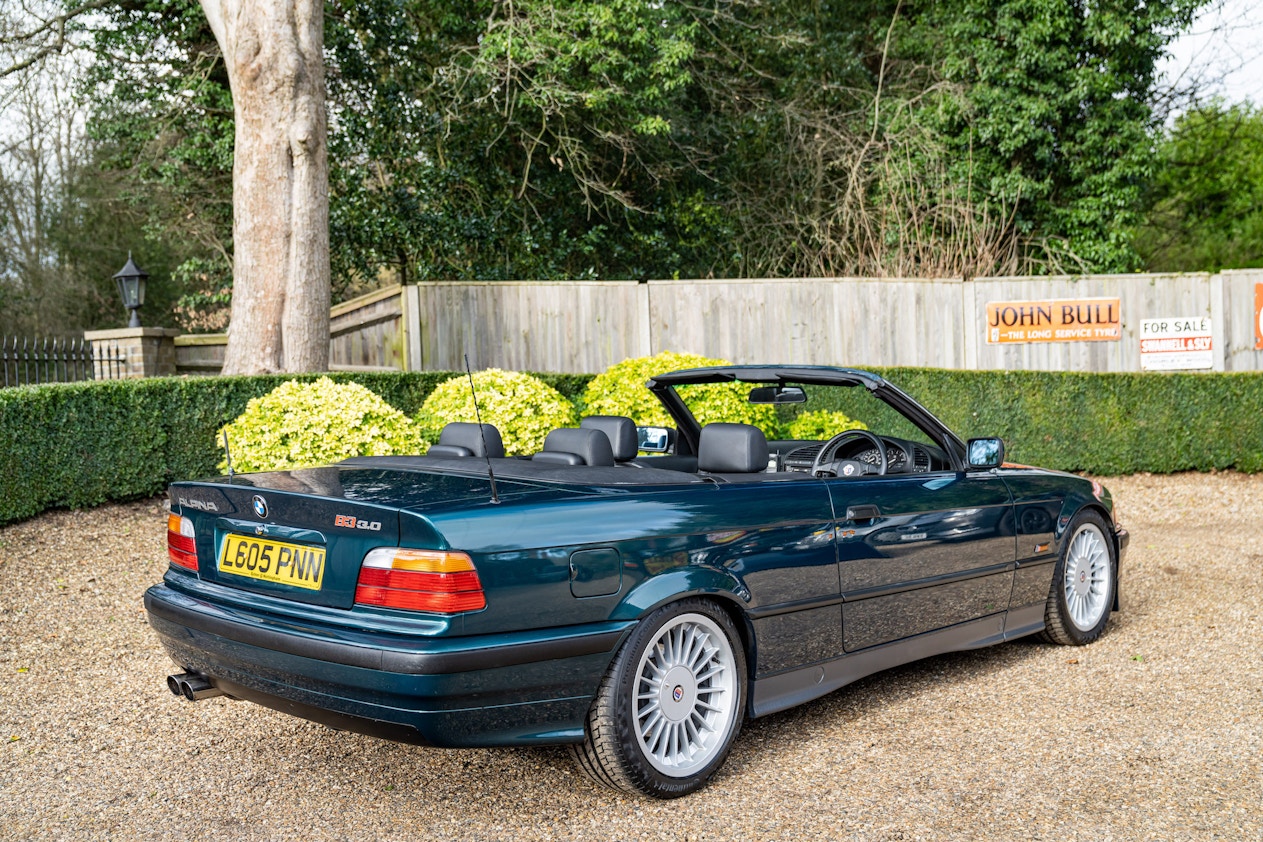 1993 BMW ALPINA (E36) B3 3.0 CABRIOLET - 43,618 MILES for sale by auction  in Chipperfield, Hertfordshire, United Kingdom