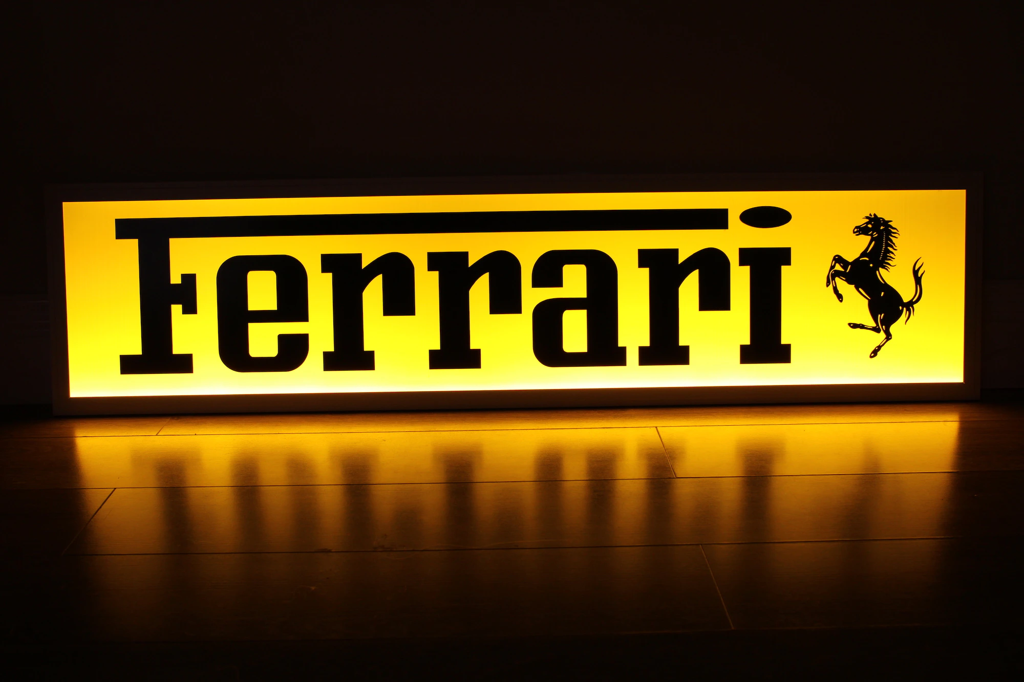 FERRARI ILLUMINATED SIGN