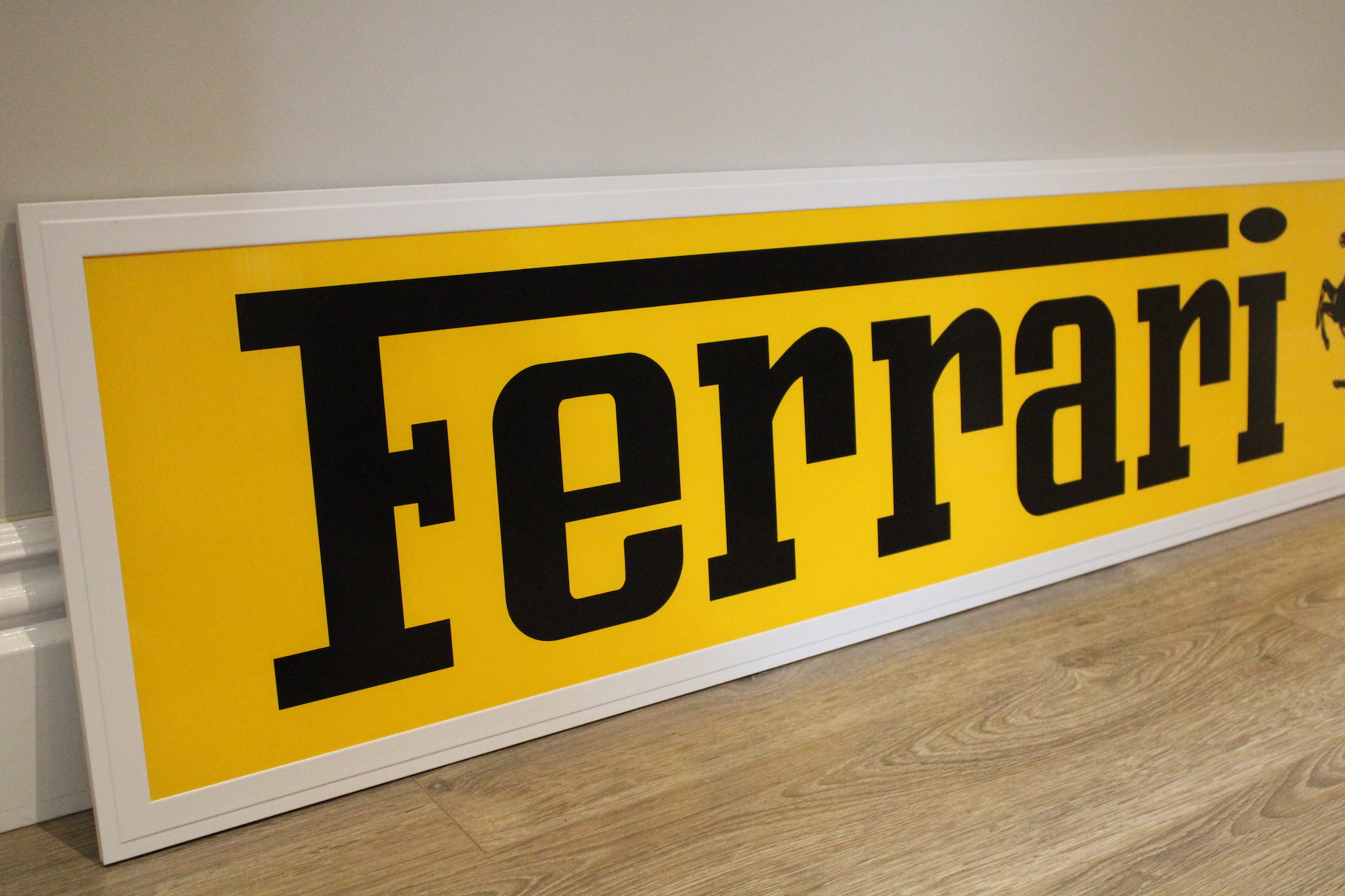 FERRARI ILLUMINATED SIGN