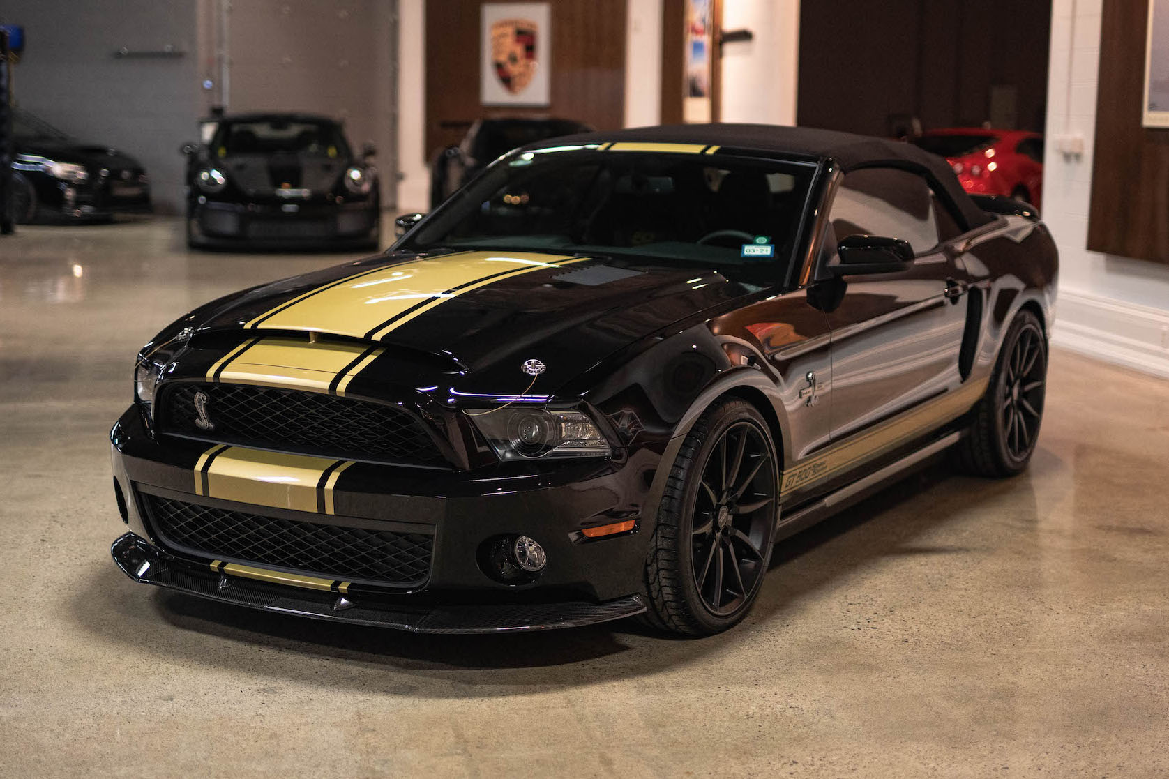 2012 SHELBY GT500 50TH ANNIVERSARY SUPER SNAKE CONVERTIBLE - 547 MILES