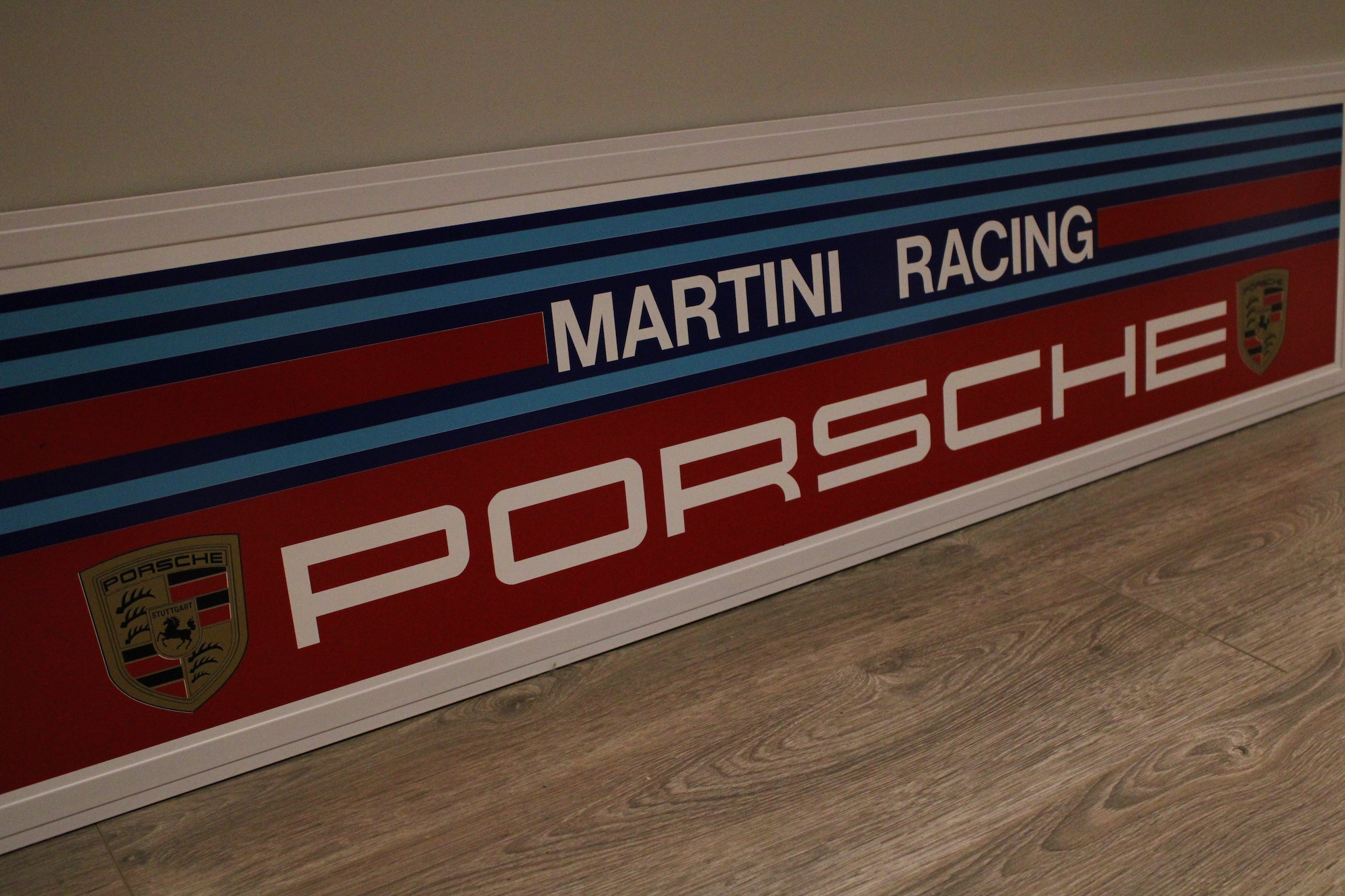 PORSCHE MARTINI RACING ILLUMINATED SIGN