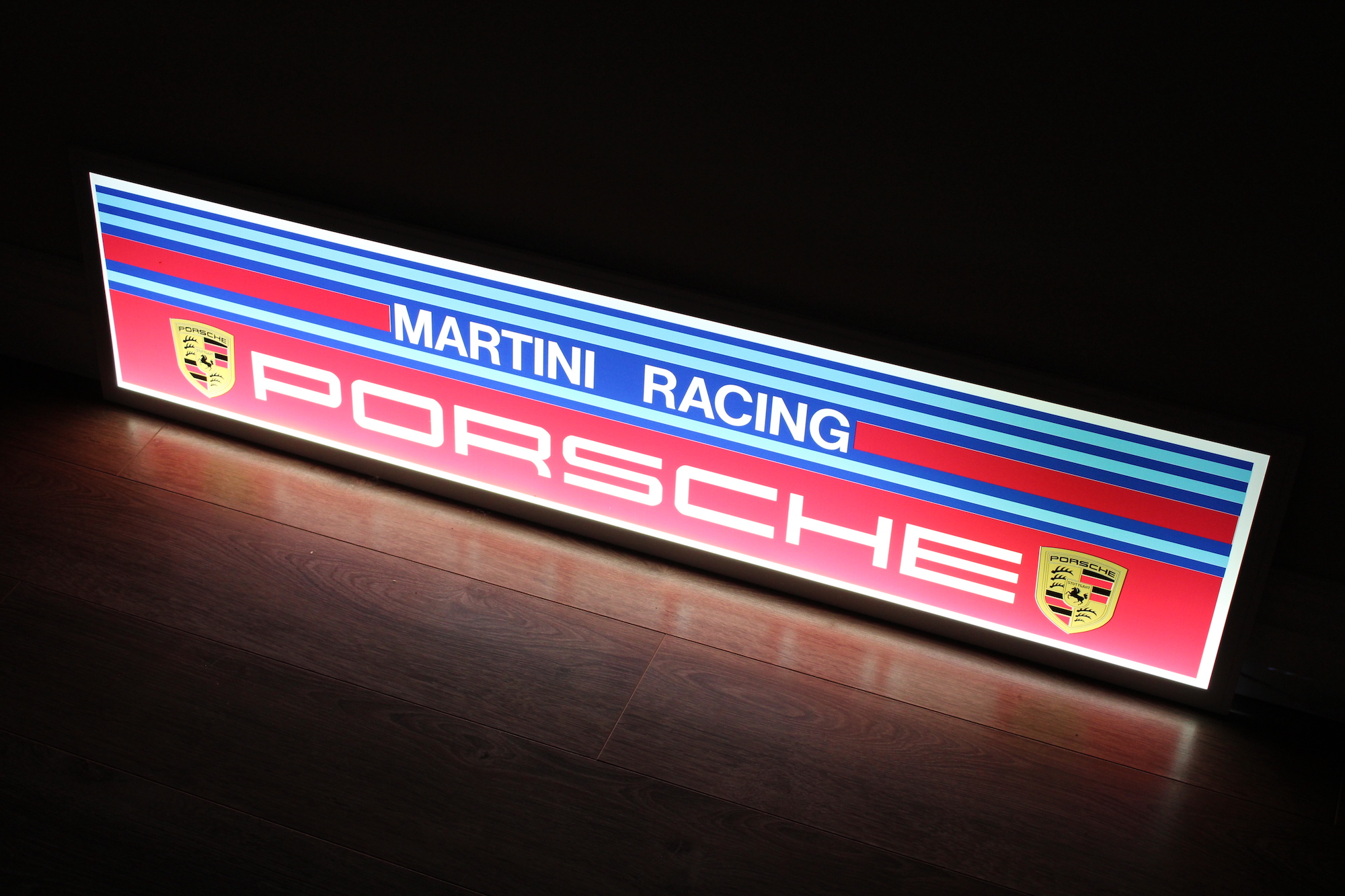 PORSCHE MARTINI RACING ILLUMINATED SIGN