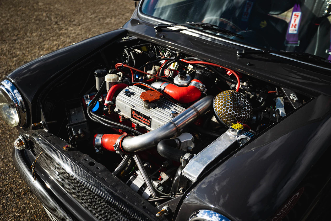 Modified Mini Cooper Classic Engine
