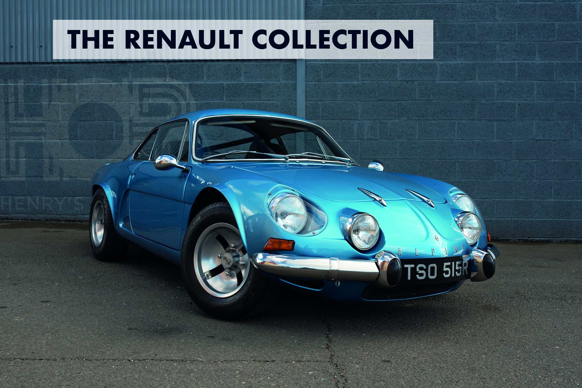 1977 ALPINE A110 BERLINETTE 1600SX