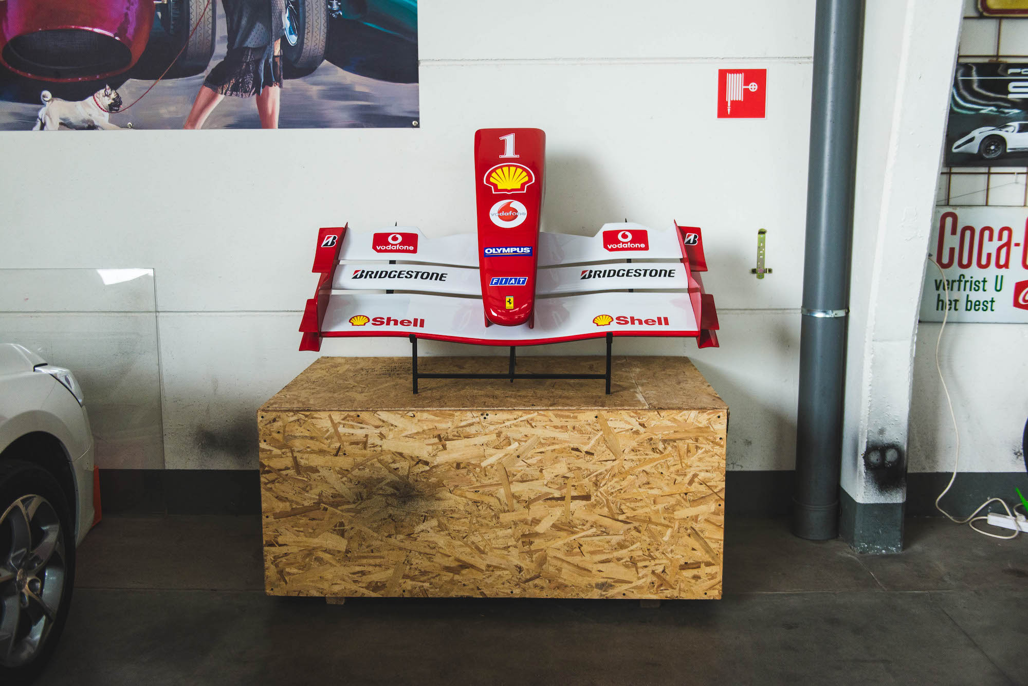 F1 Ferrari F2004 1/12 ノーズコーン&フロントスポ F1 Ferrari F2004 1/12 ノーズコーン&フロントスポ