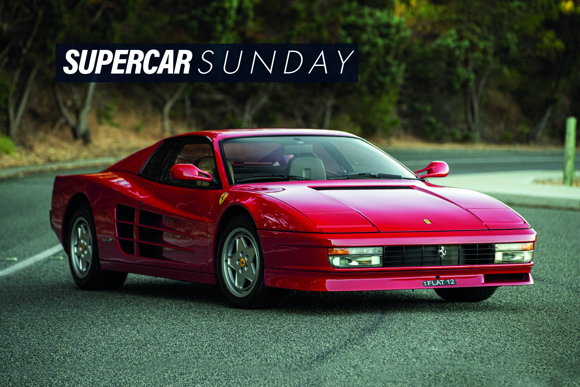 1988 FERRARI TESTAROSSA