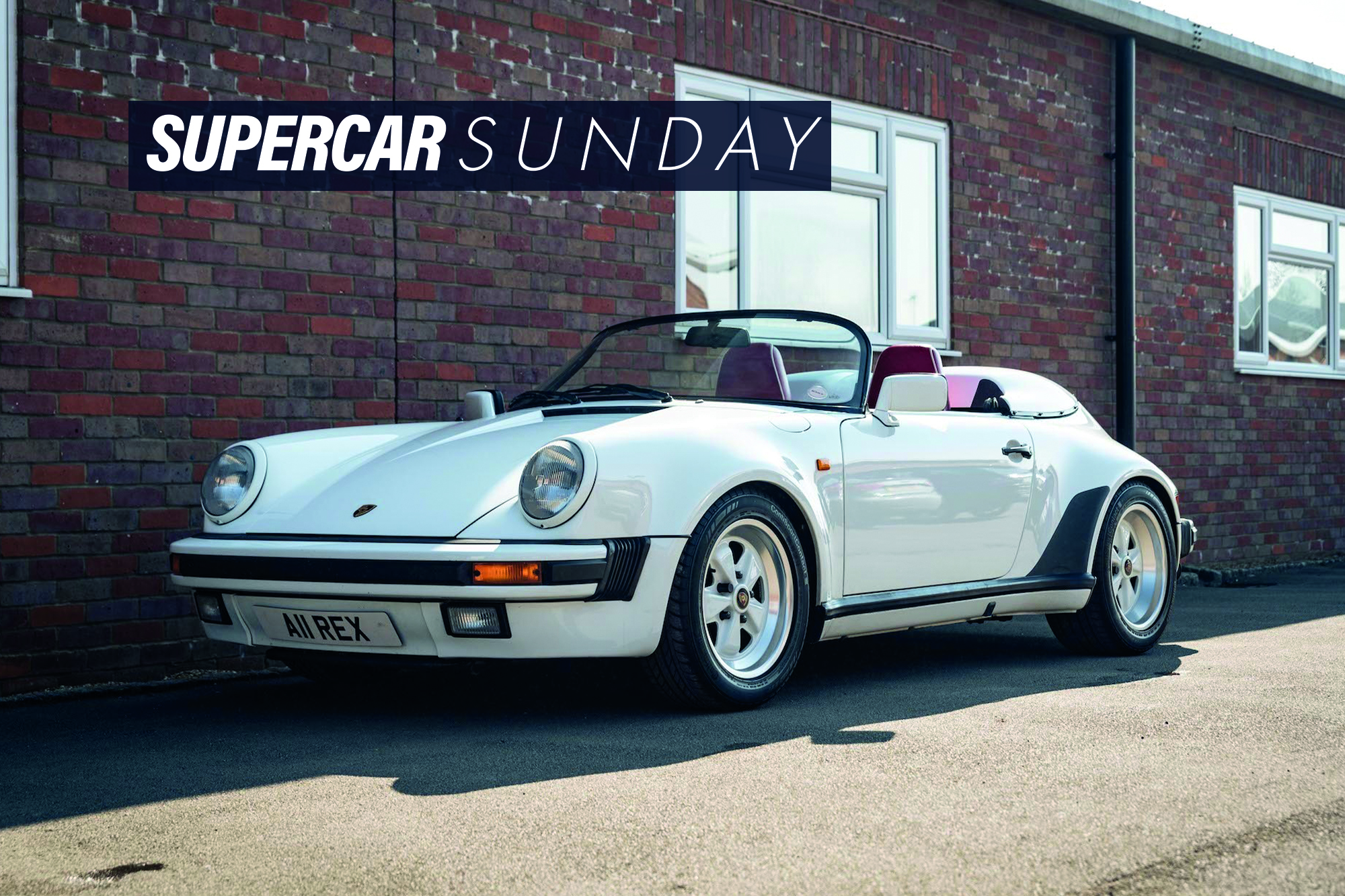 1989 PORSCHE 911 3.2 SPEEDSTER