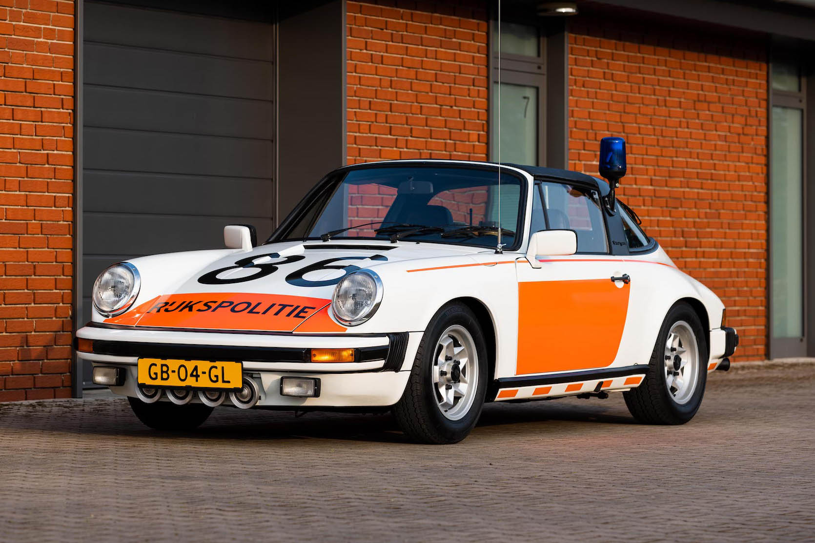 1980 PORSCHE 911 SC 3.0 TARGA POLITIE