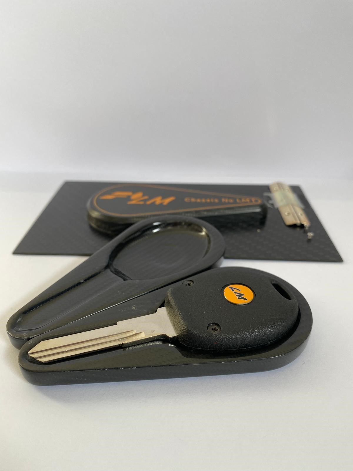 MCLAREN F1 LM KEY WITH PROTOTYPE CARBON KEY CASE for sale by auction in