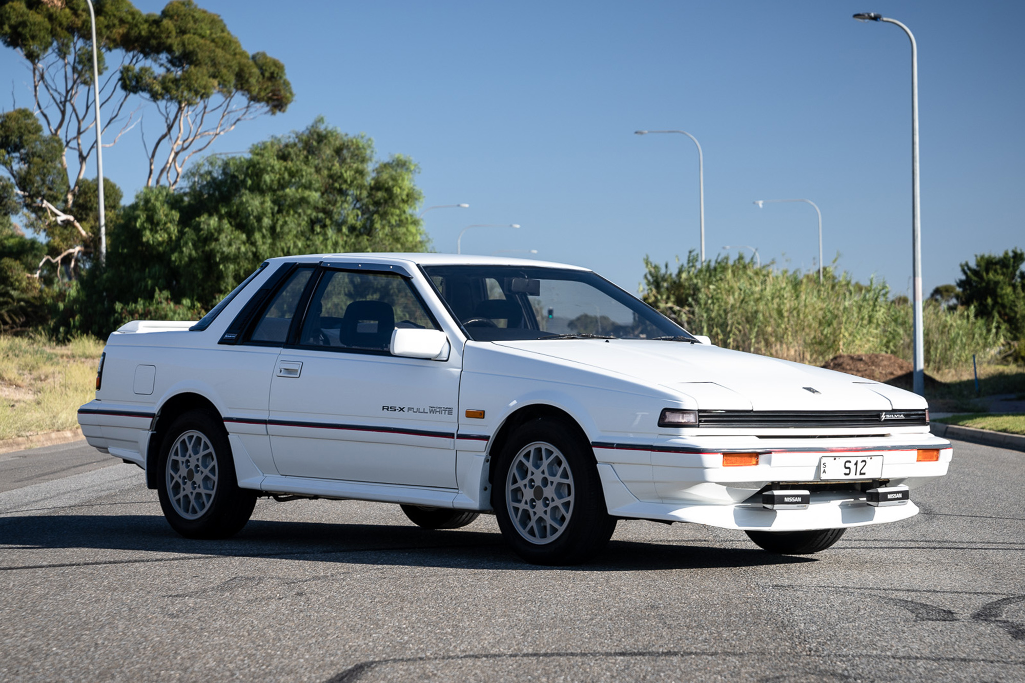 1987 NISSAN SILVIA (S12) FULL WHITE RS-X