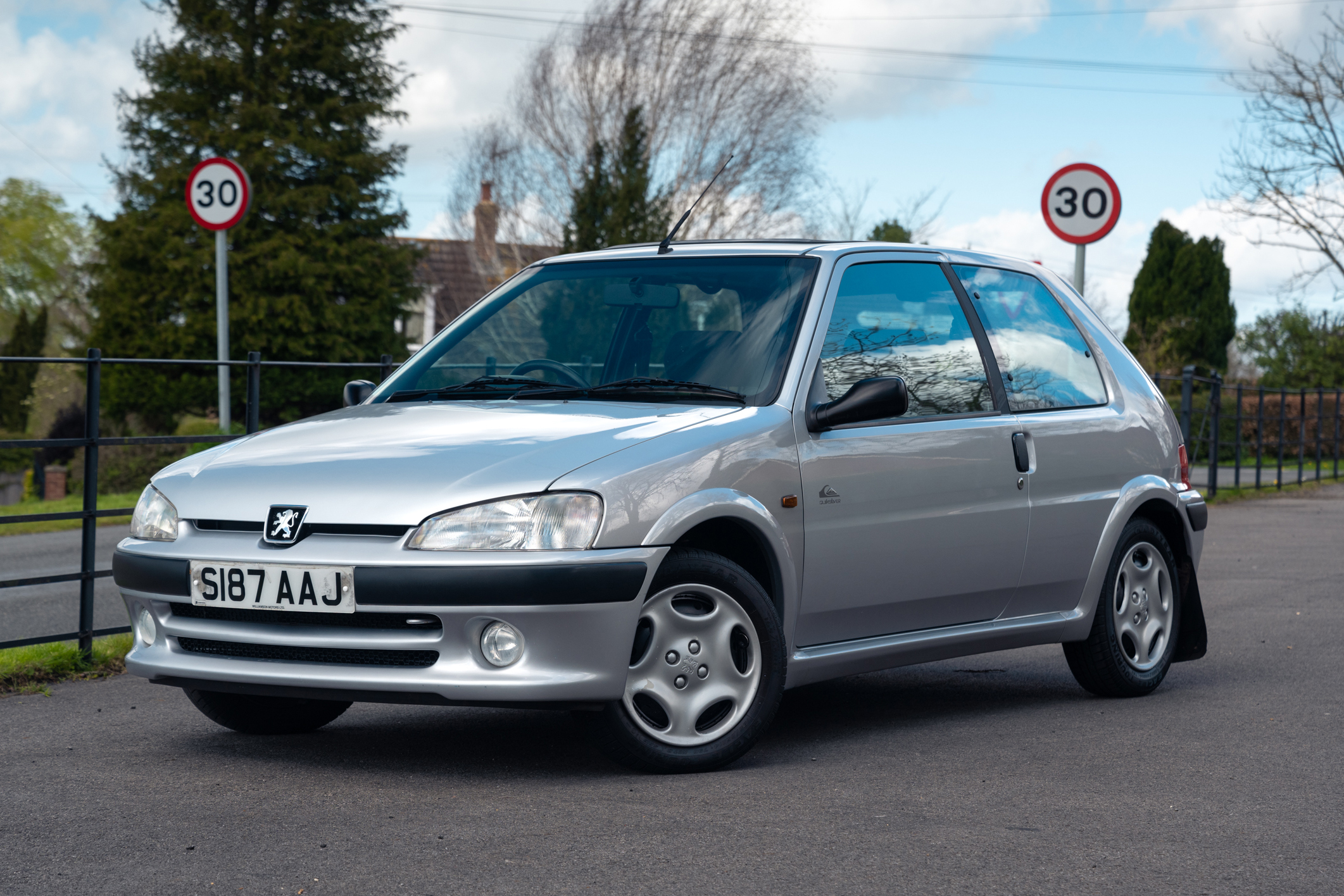 1999 PEUGEOT 106 QUIKSILVER - 30,819 MILES