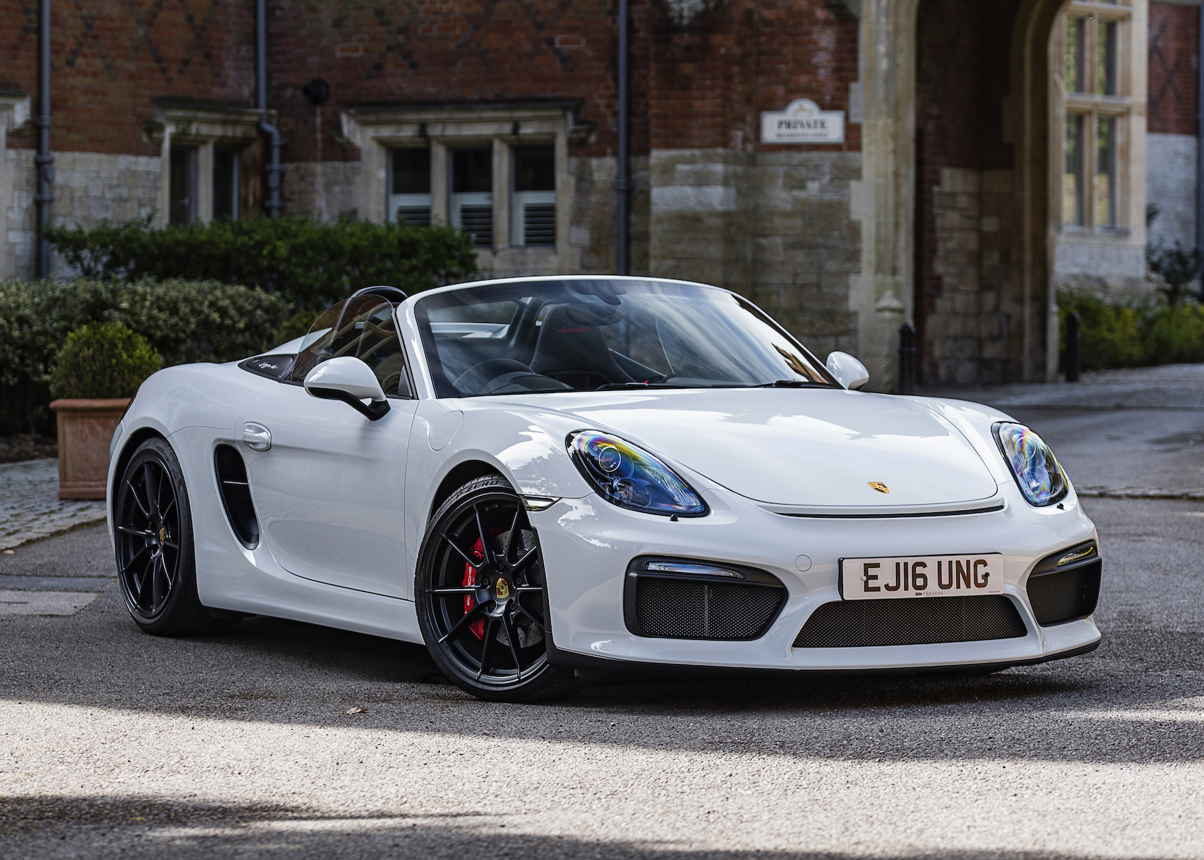 2016 PORSCHE 981 BOXSTER SPYDER for sale by auction in Hertford