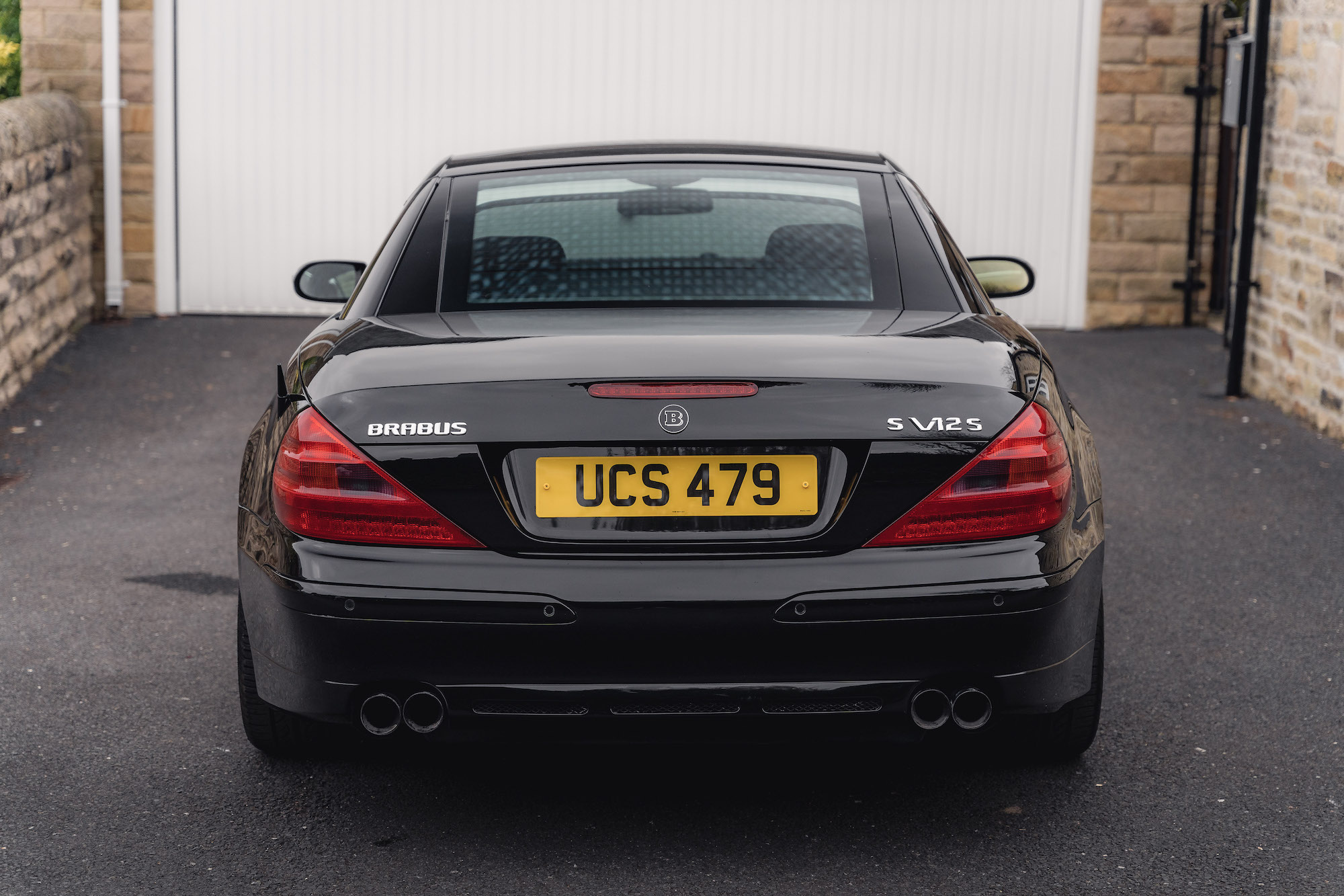 2004 MERCEDES-BENZ (R230) BRABUS SV12 BITURBO ROADSTER - 29,547 MILES