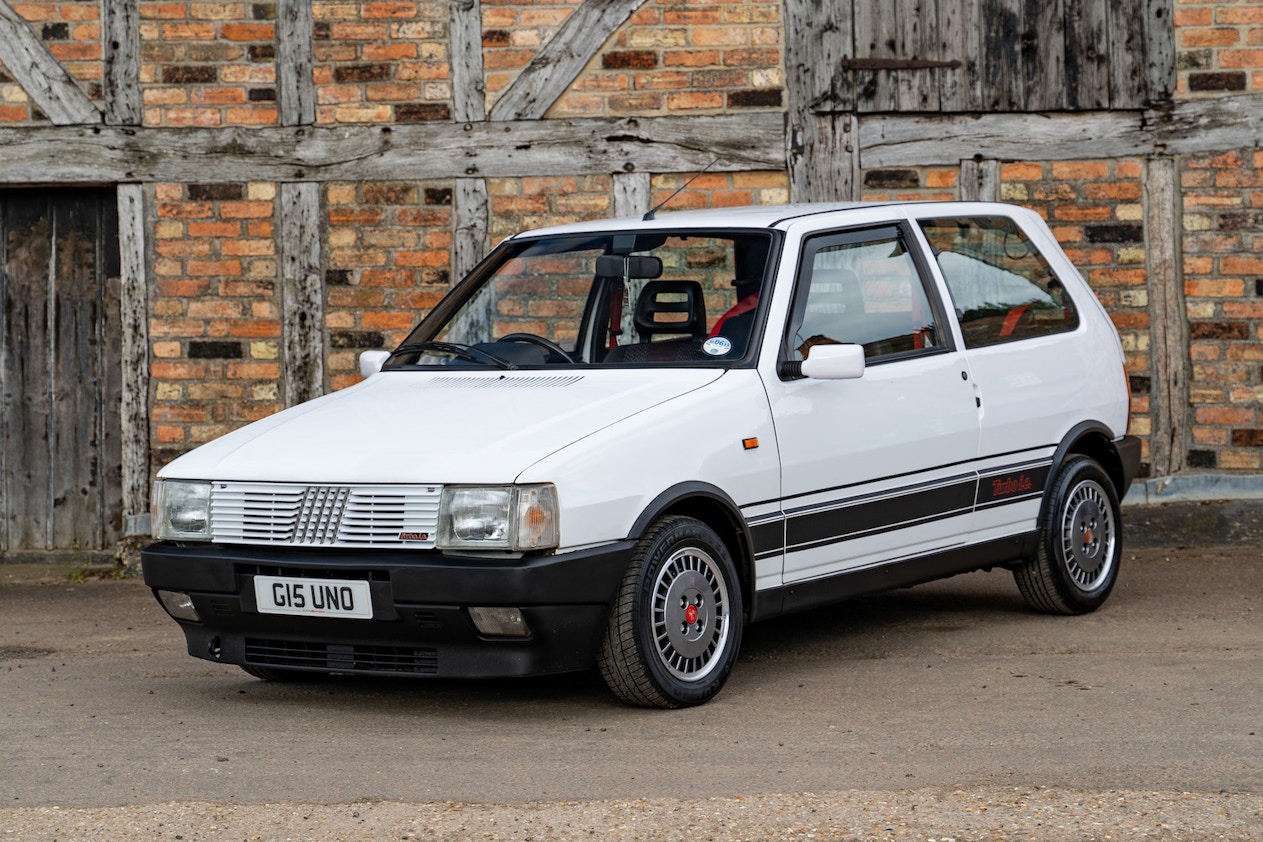 1990 FIAT UNO TURBO IE for sale by auction in Bedfordshire, United Kingdom