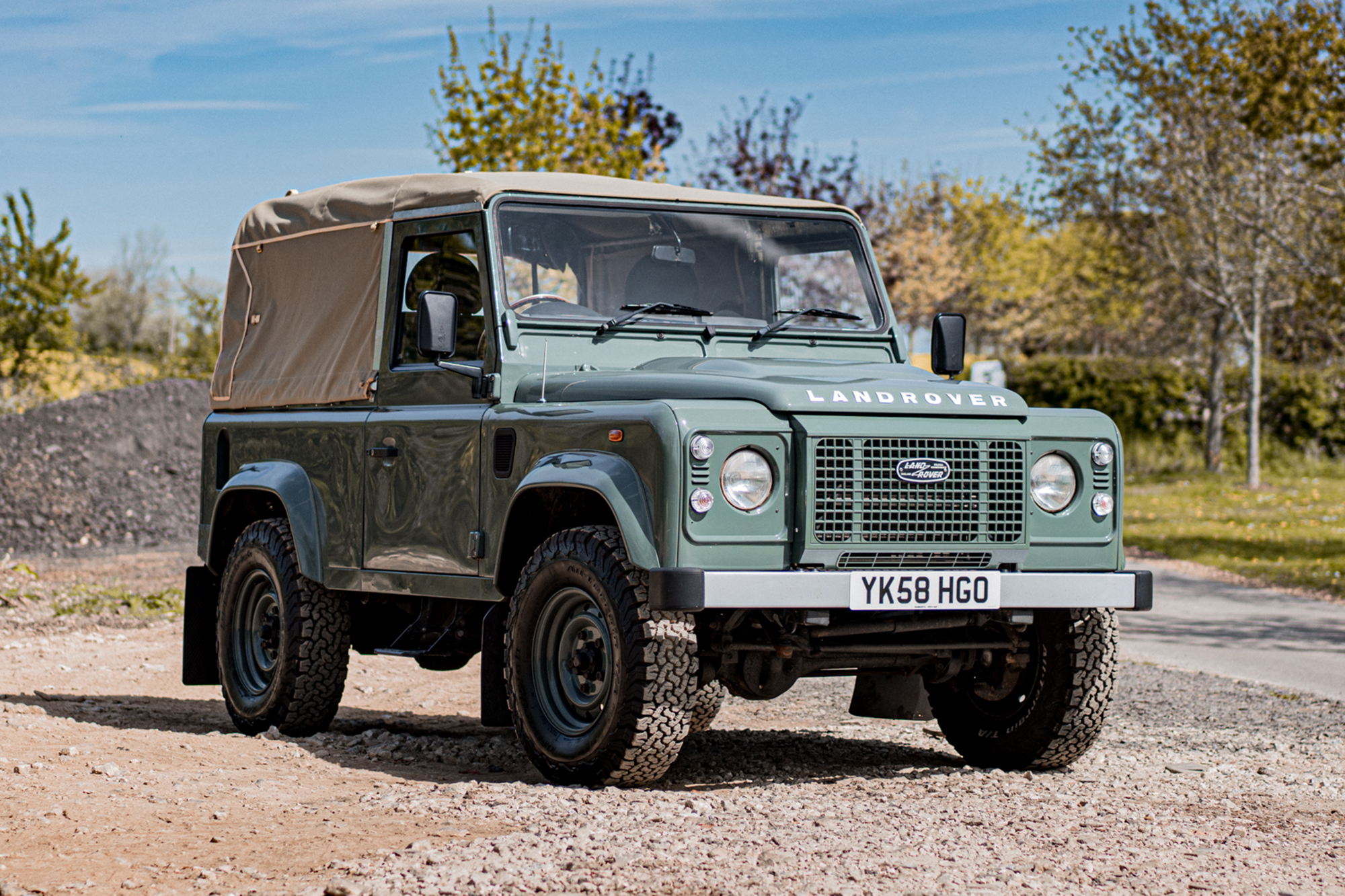 2008 LAND ROVER DEFENDER 90 SOFT TOP