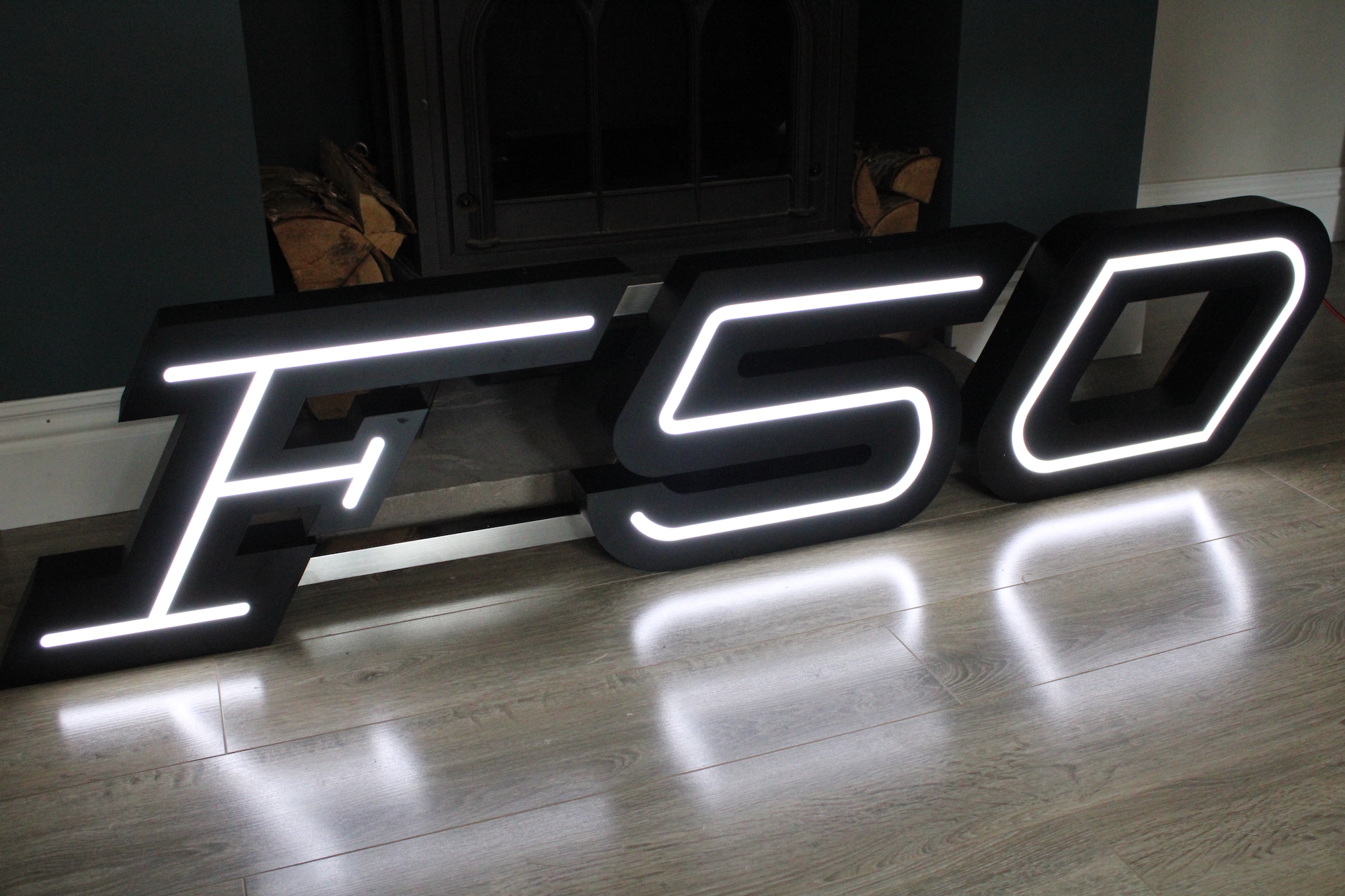FERRARI F50 ILLUMINATED SIGN
