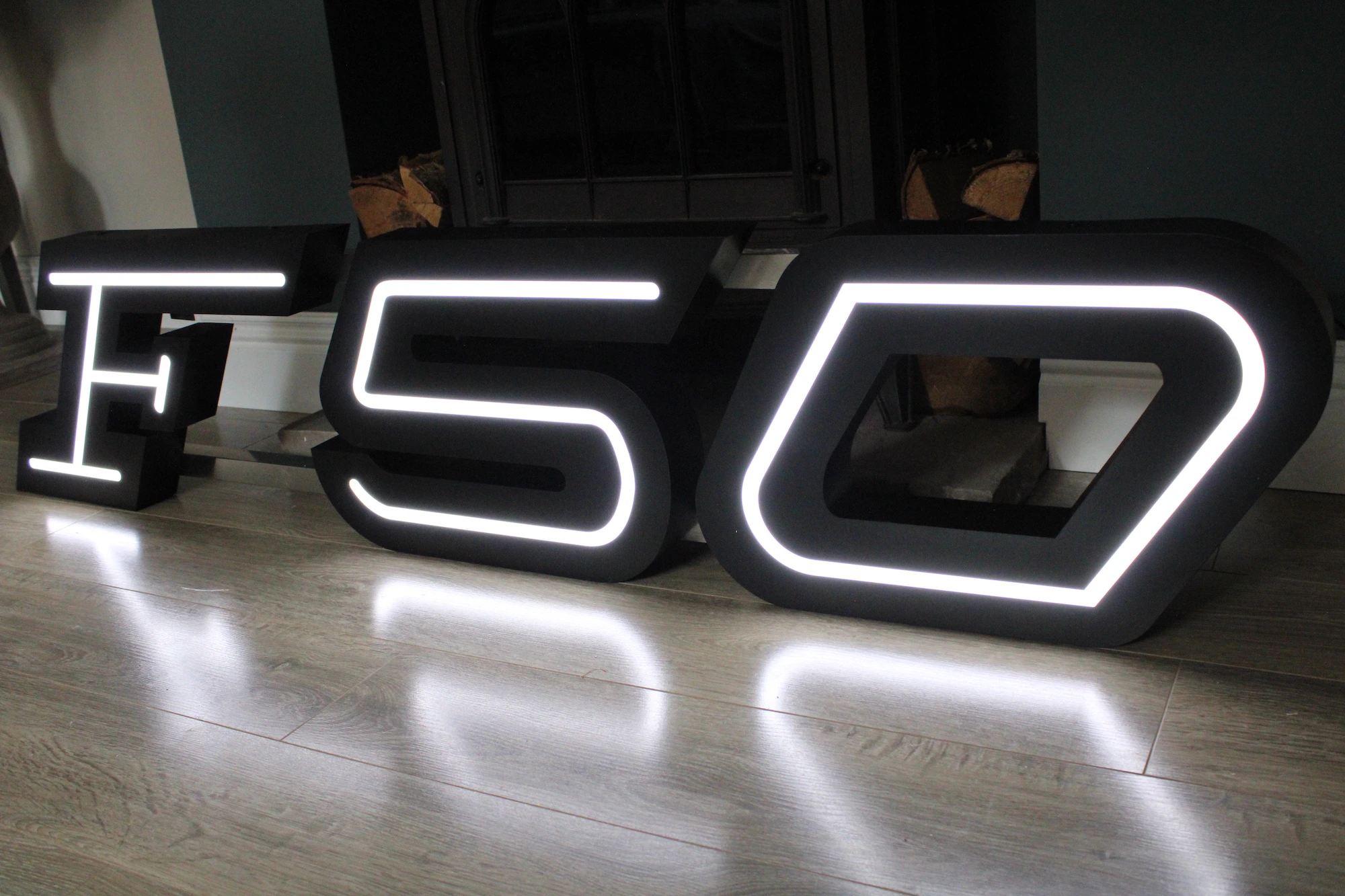 FERRARI F50 ILLUMINATED SIGN