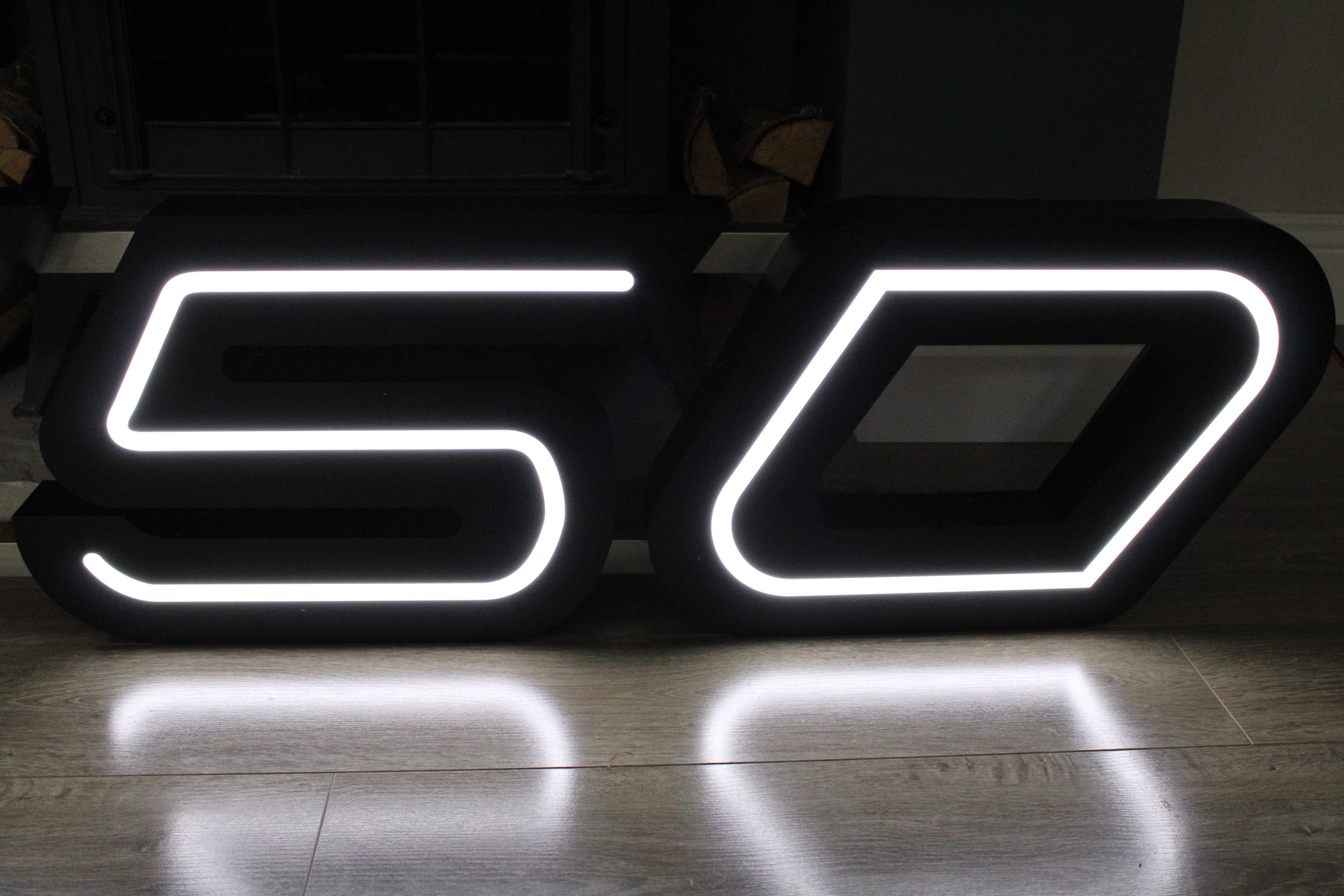 FERRARI F50 ILLUMINATED SIGN