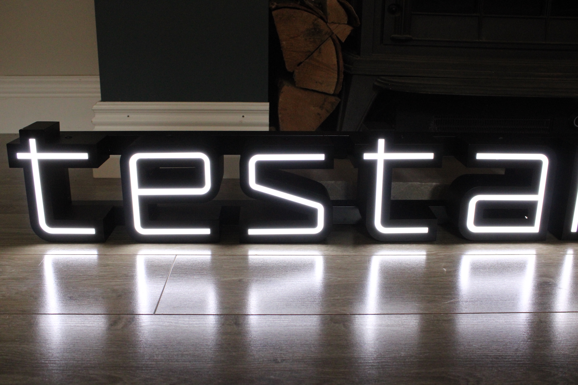 FERRARI TESTAROSSA ILLUMINATED SIGN