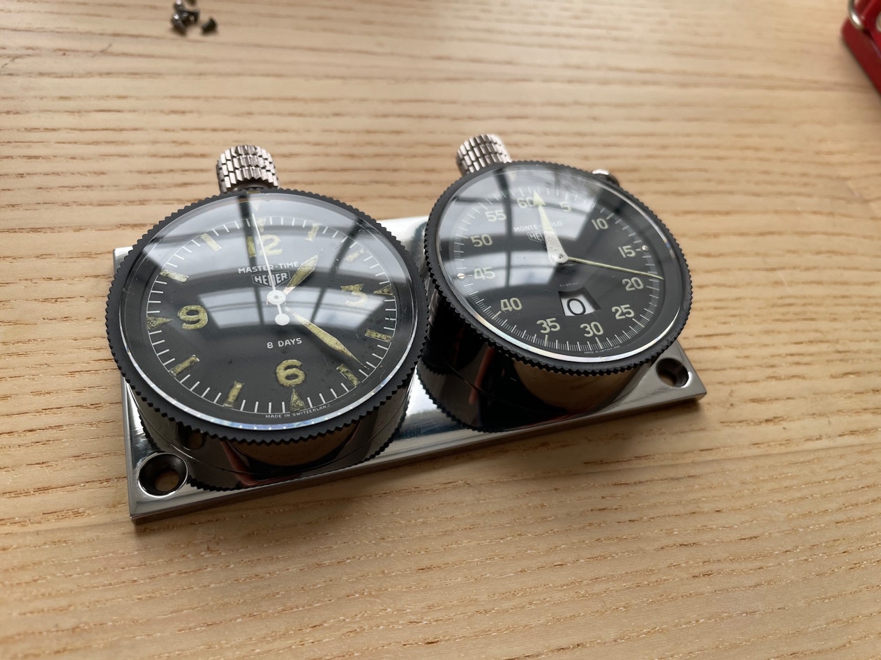 On the 2025 dash heuer