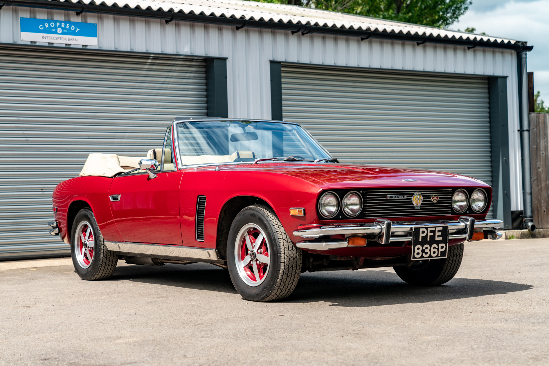 1976 JENSEN INTERCEPTOR III CONVERTIBLE