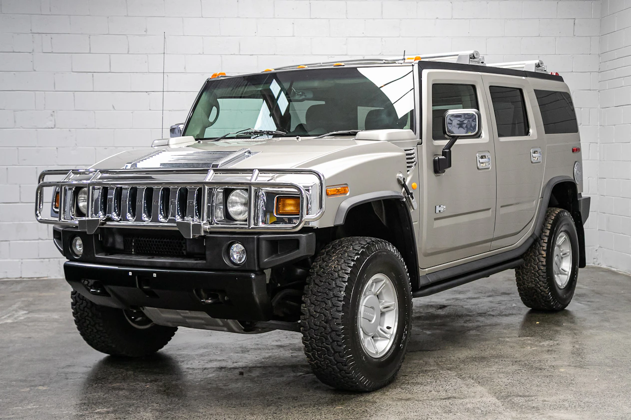 H2 Riker Hummer H2 Silver