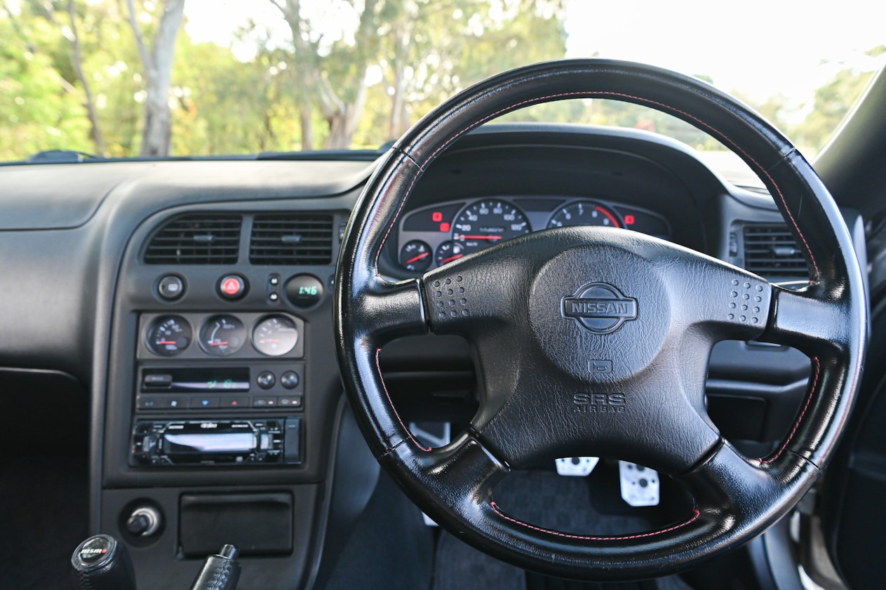R33 Interior Rear R33 Skyline Interior