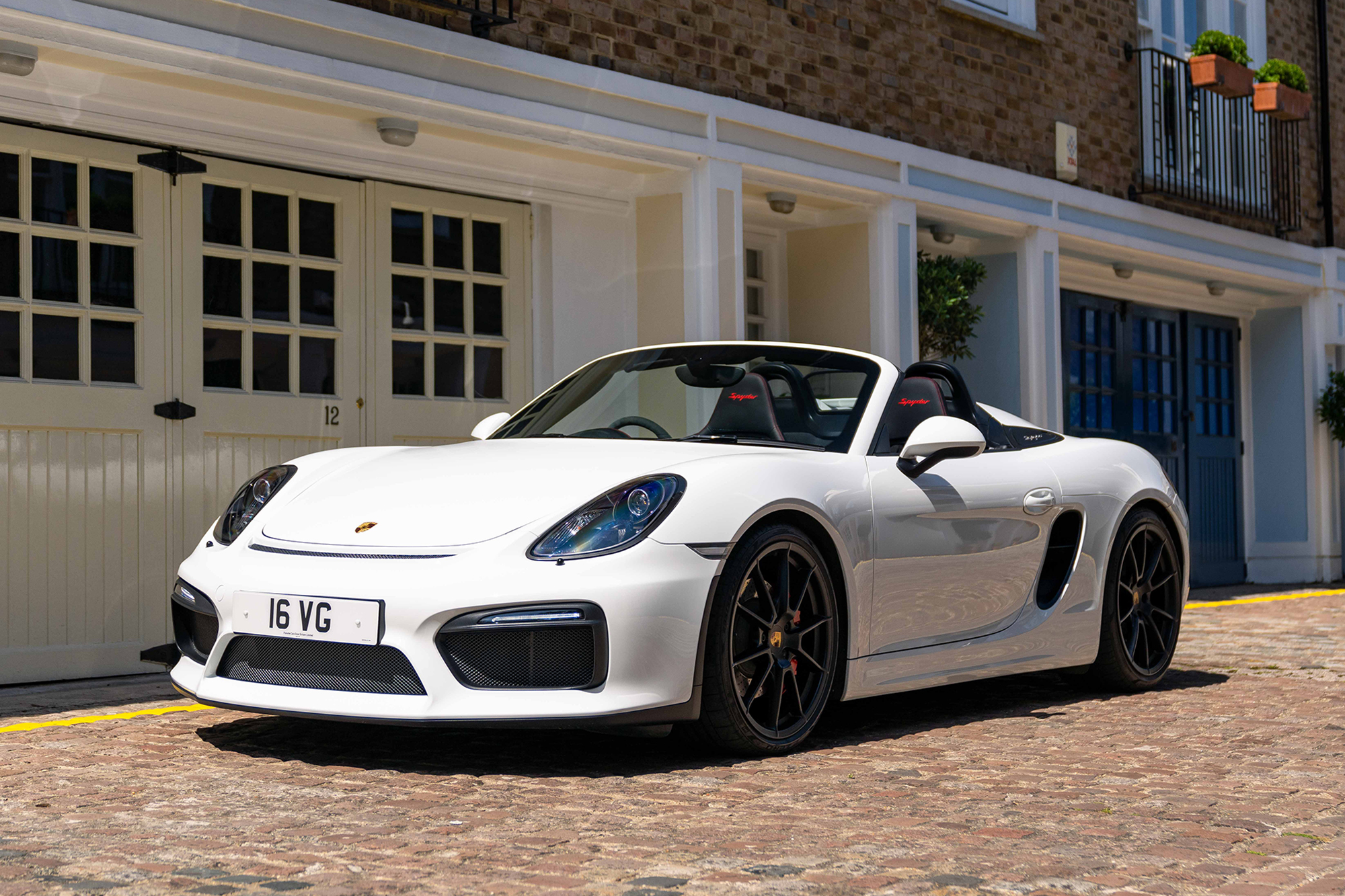 2016 PORSCHE 981 BOXSTER SPYDER for sale by auction in London