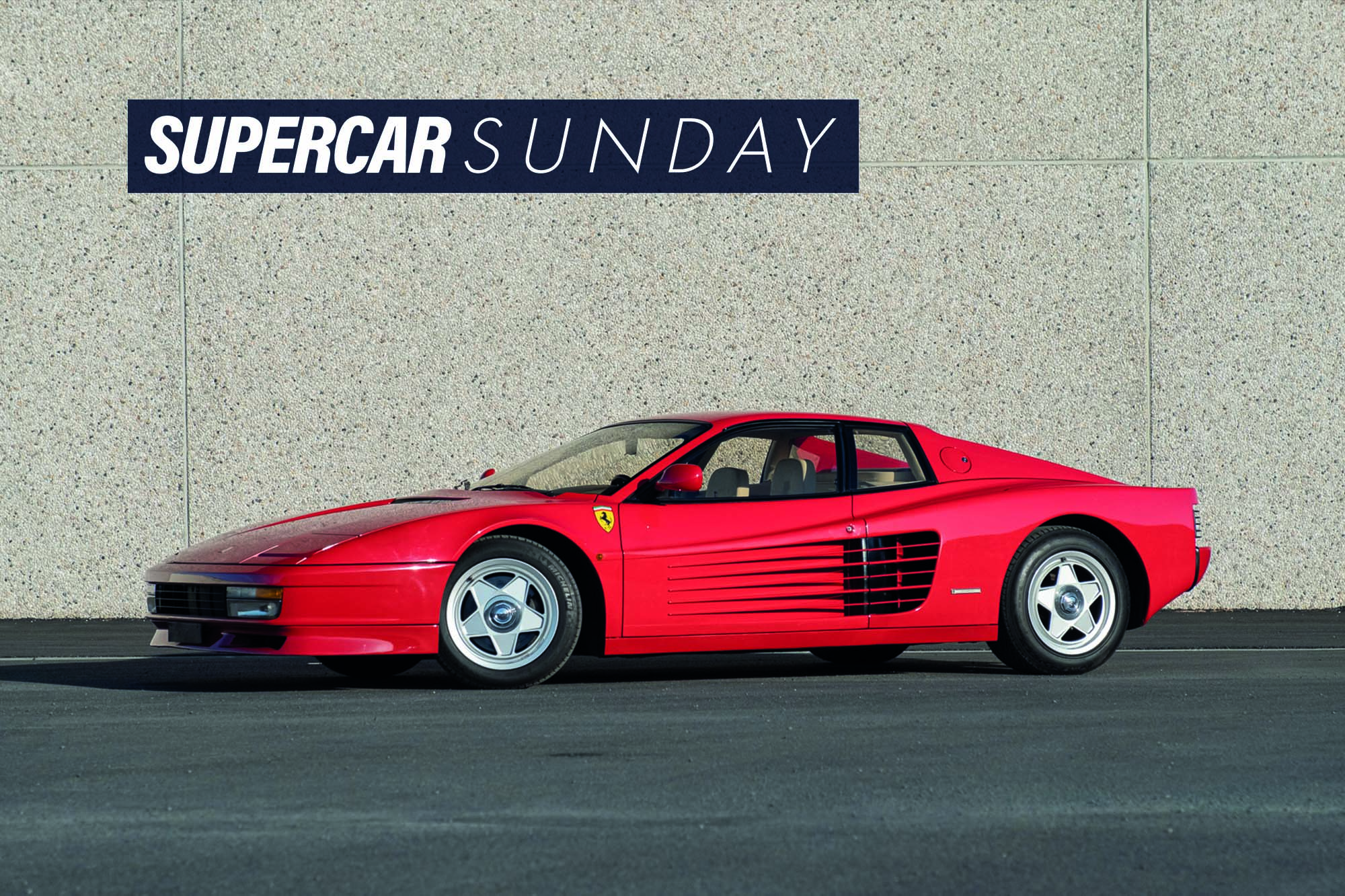 1987 FERRARI TESTAROSSA MONODADO