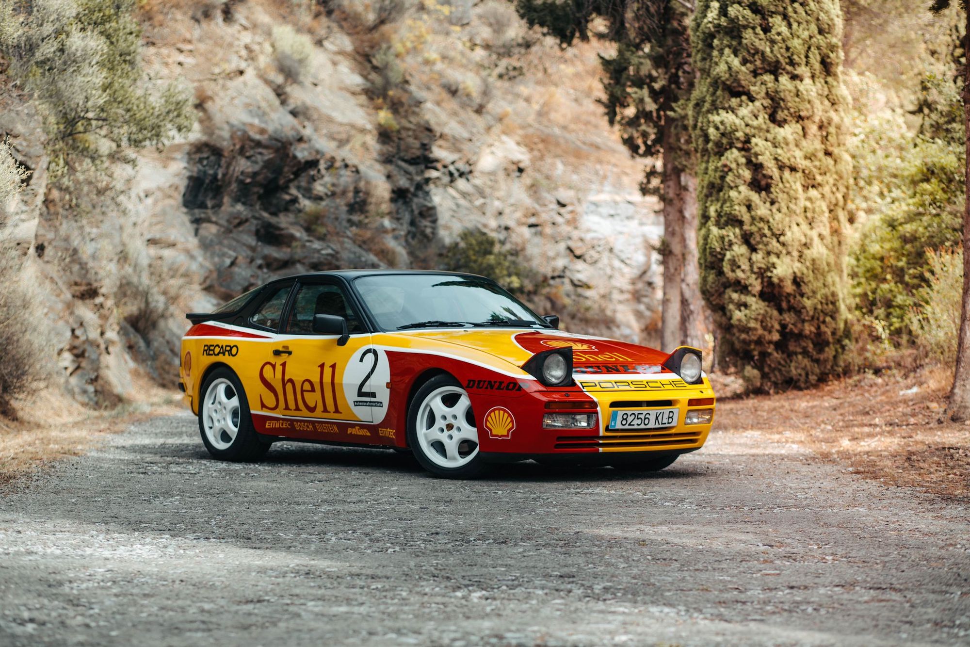 1986 Porsche 944 Turbo Shell Cup Car Livery