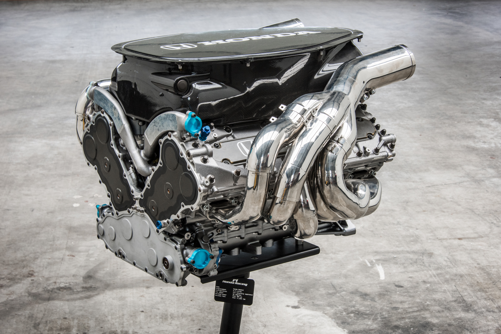 2001 HONDA RA00E V10 F1 ENGINE BLOCK
